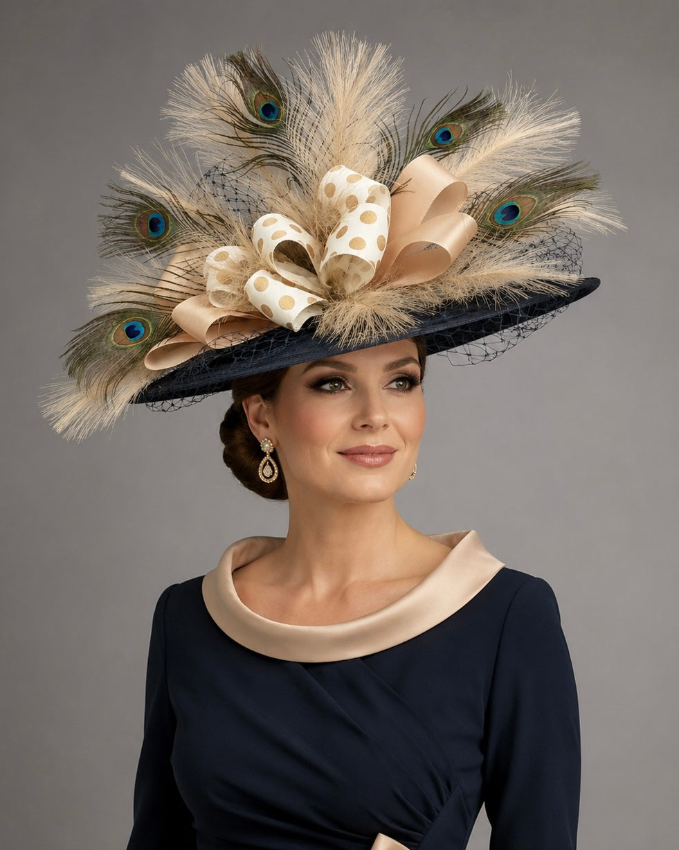 Joy Navy - Kentucky Derby Hat