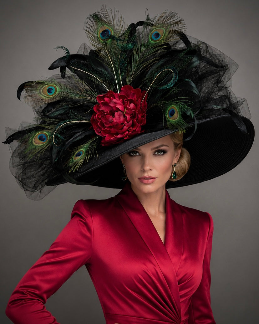 Check Mate - Kentucky Derby Hat - Church Hat