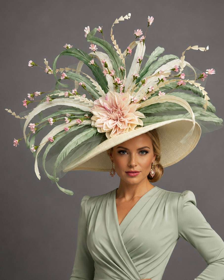 Garden Party Hat - Wedding Hat