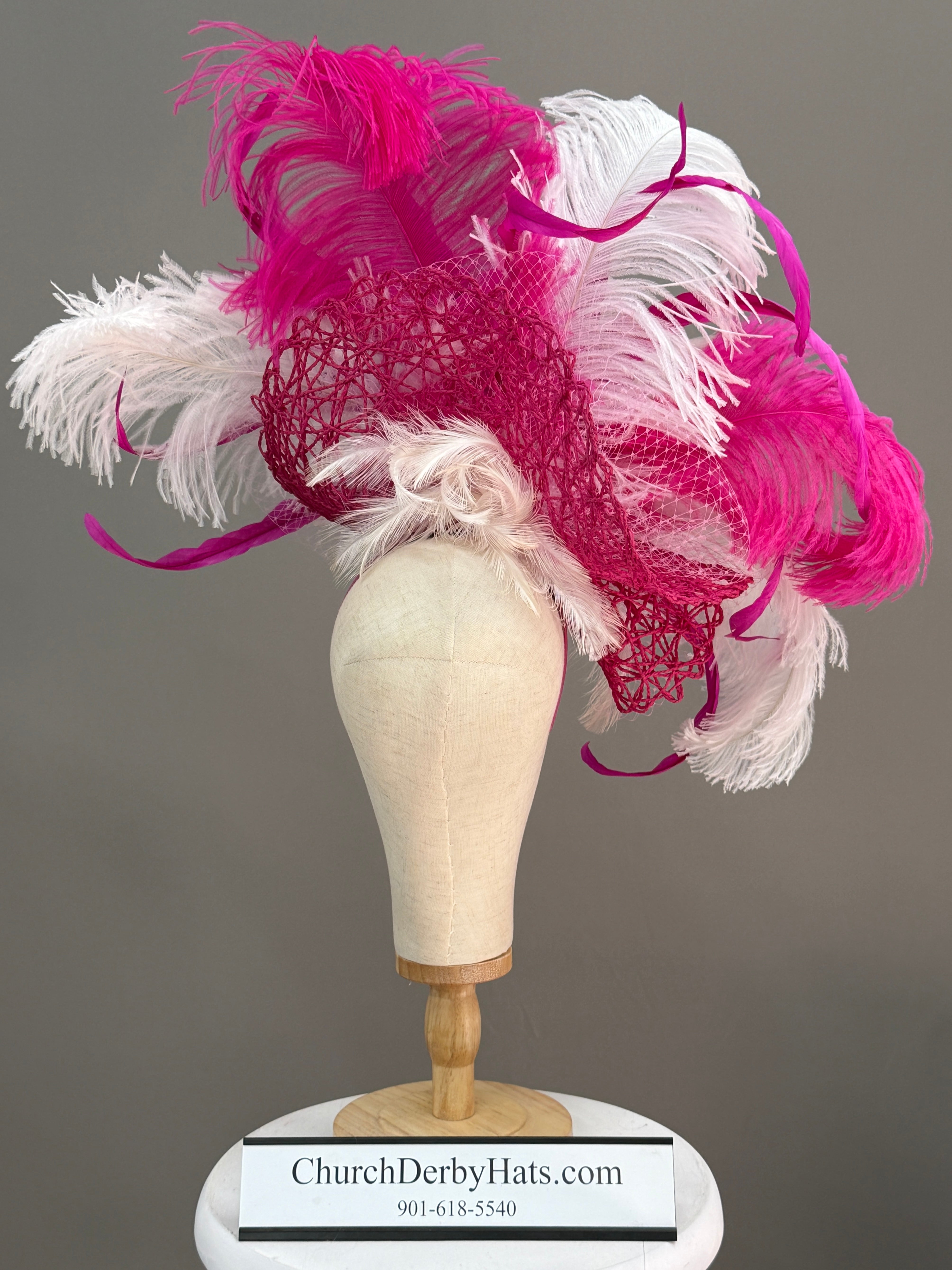 Amanda Pink - Kentucky Derby Hat