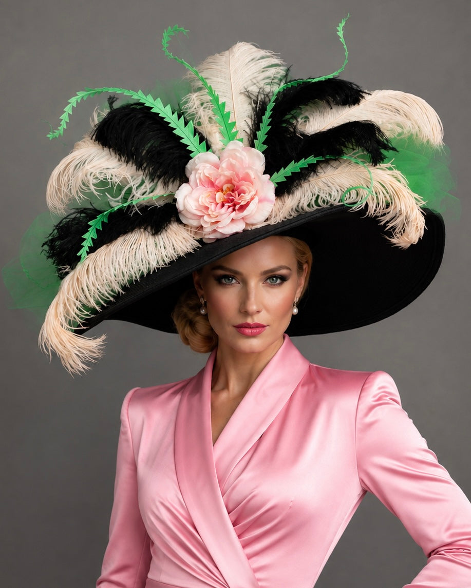 Shirley - Kentucky Derby Hat - Church Hat