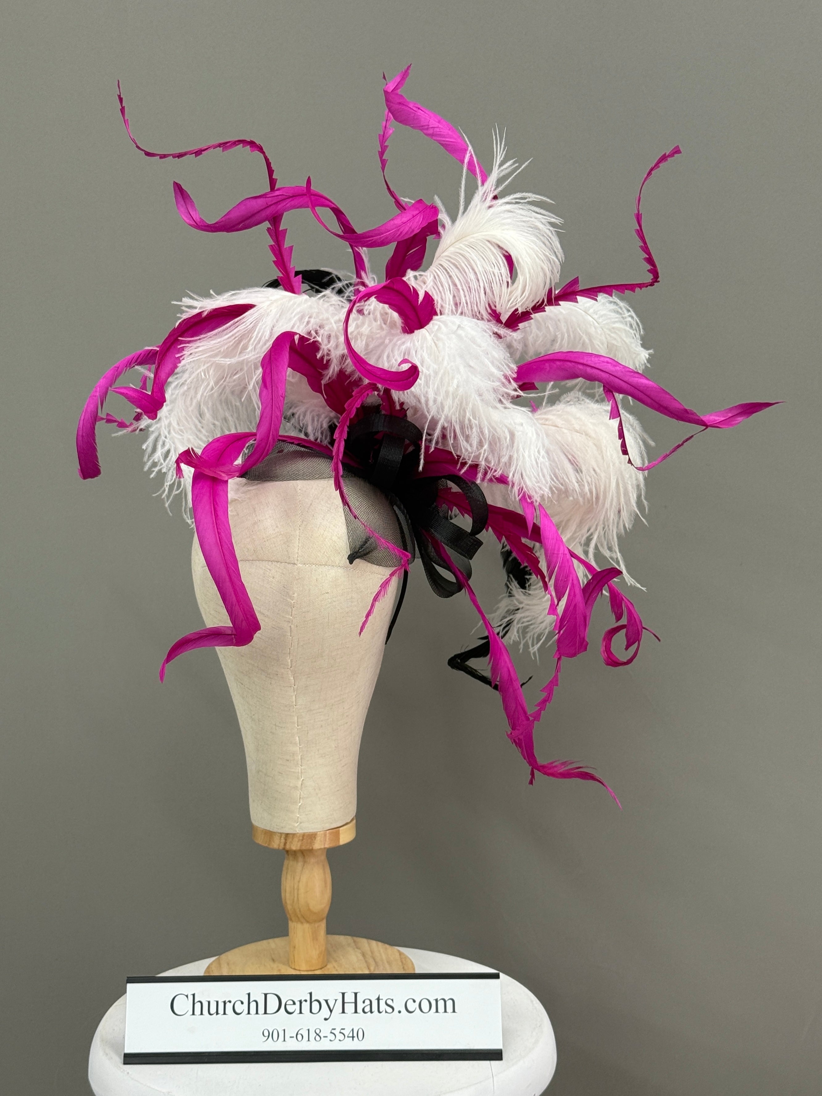 Mandy Fascinator - Kentucky Derby Hat