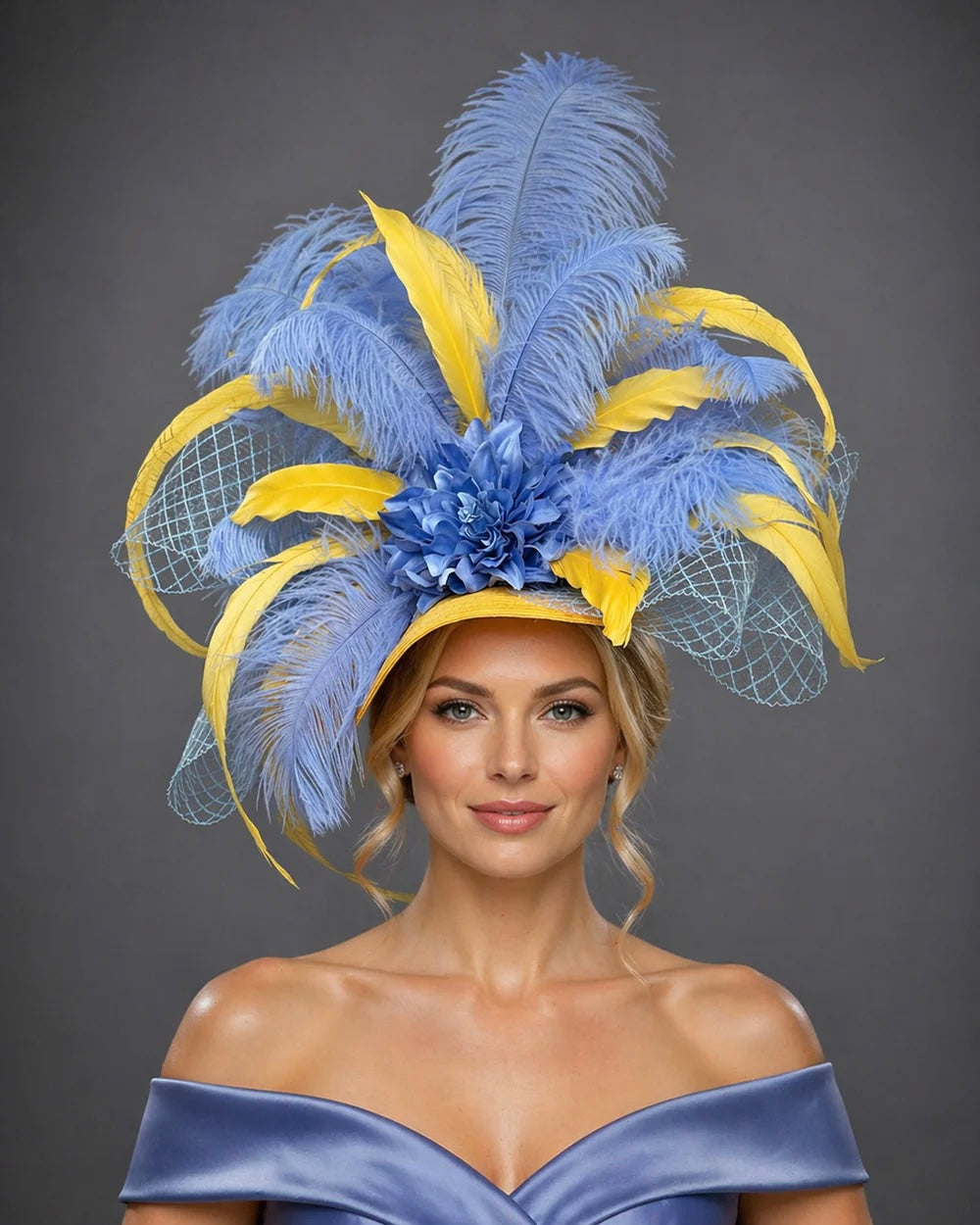 Periwinkle - Kentucky Derby Hat