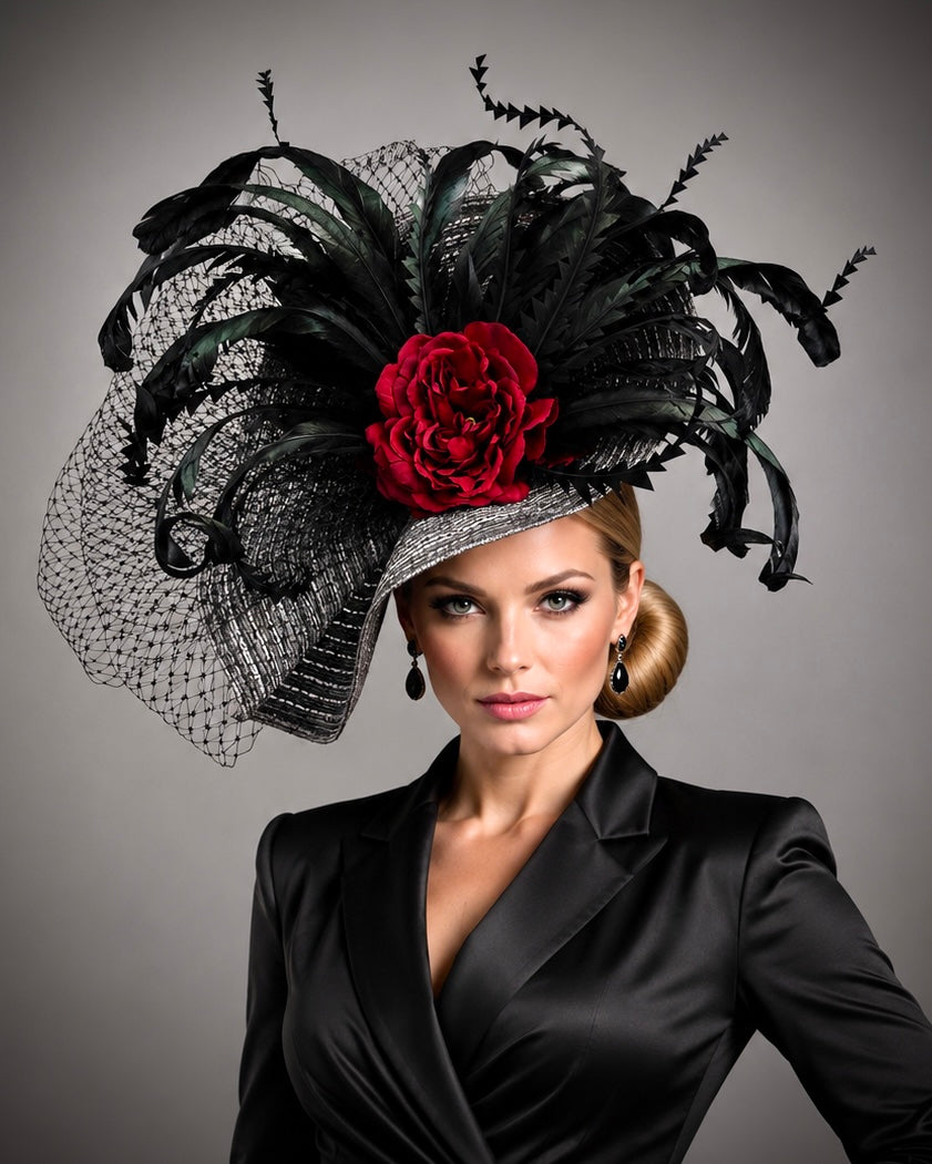 Vader - Church Derby Fascinator Hat
