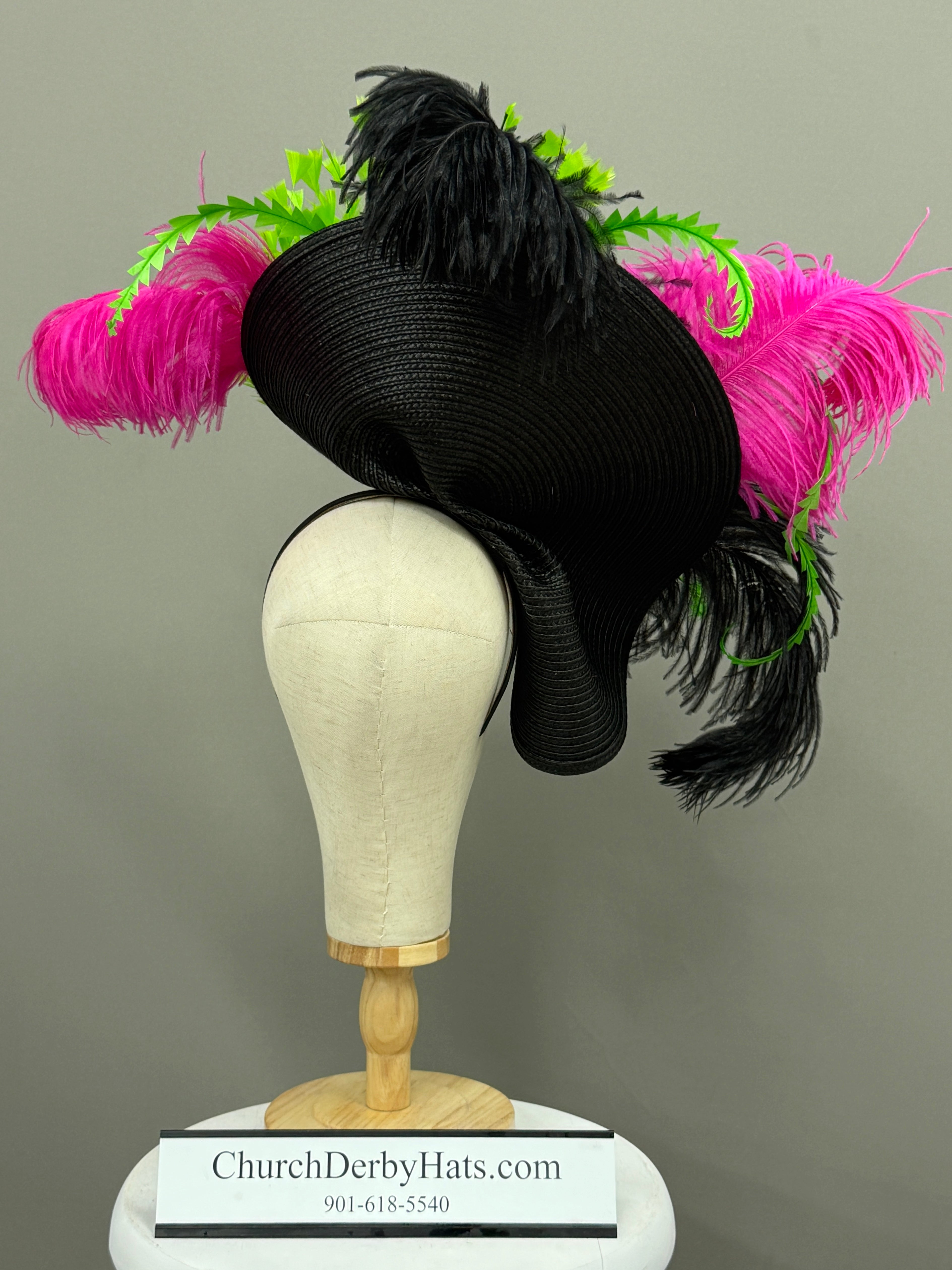 Katie Pink - Kentucky Derby Hat
