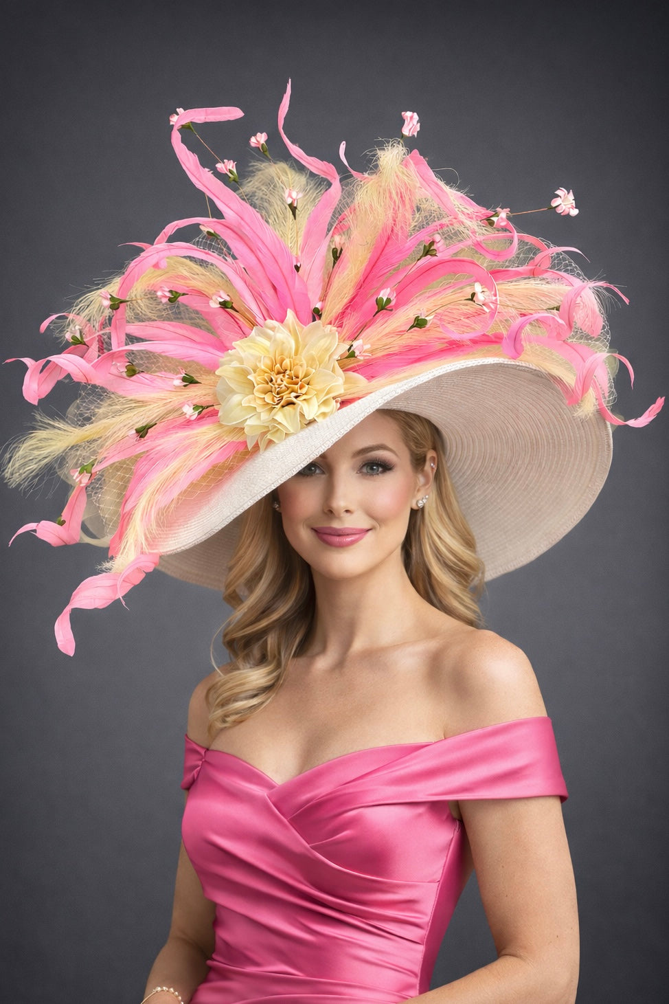 Flower Garden - Kentucky Derby Hat