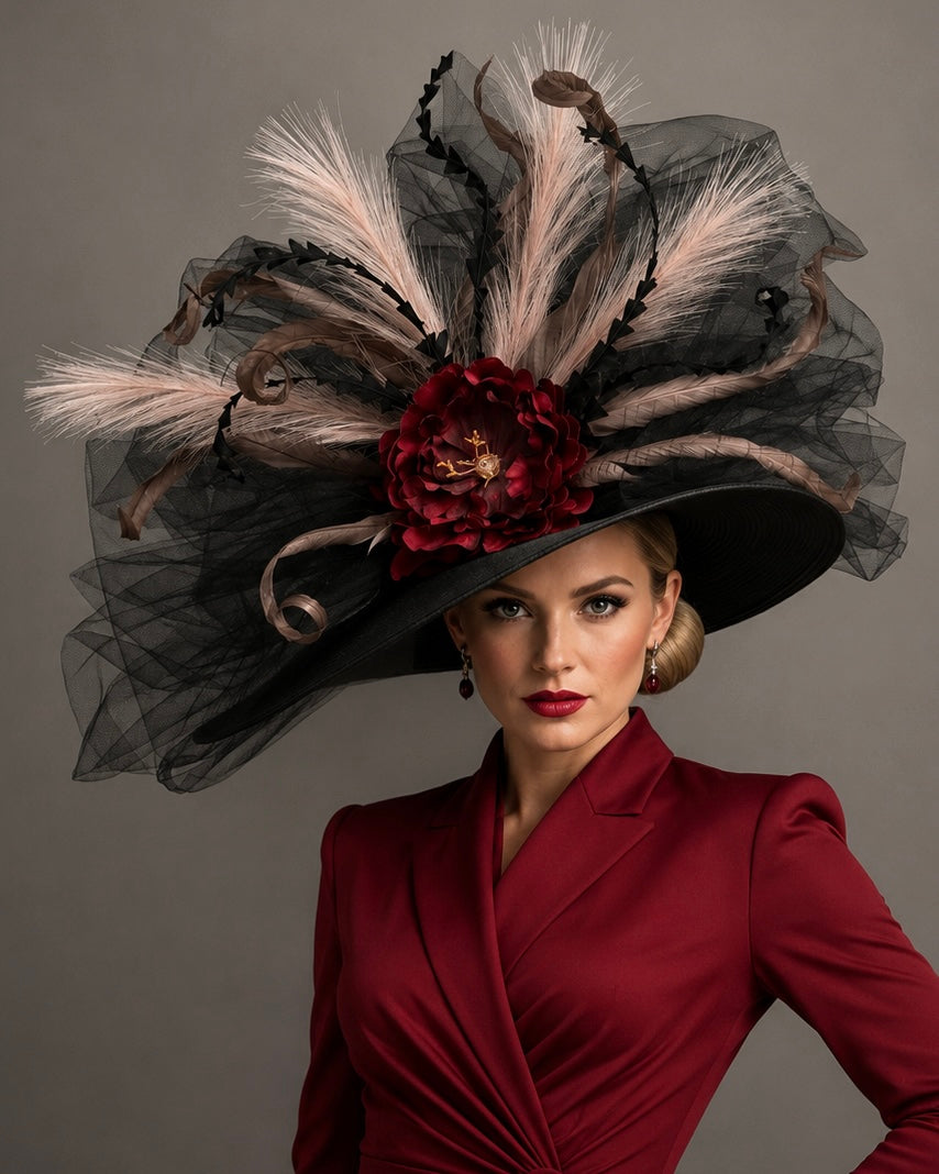 Dramatic Elegance - Kentucky Derby Hat