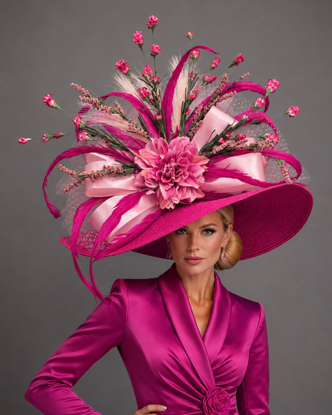Kentucky Oaks - Kentucky Derby Hat - Church Derby Hat