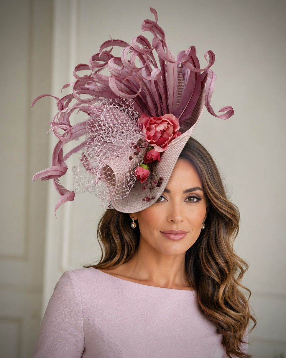 Jessica Fascinator - Church Derby Hat