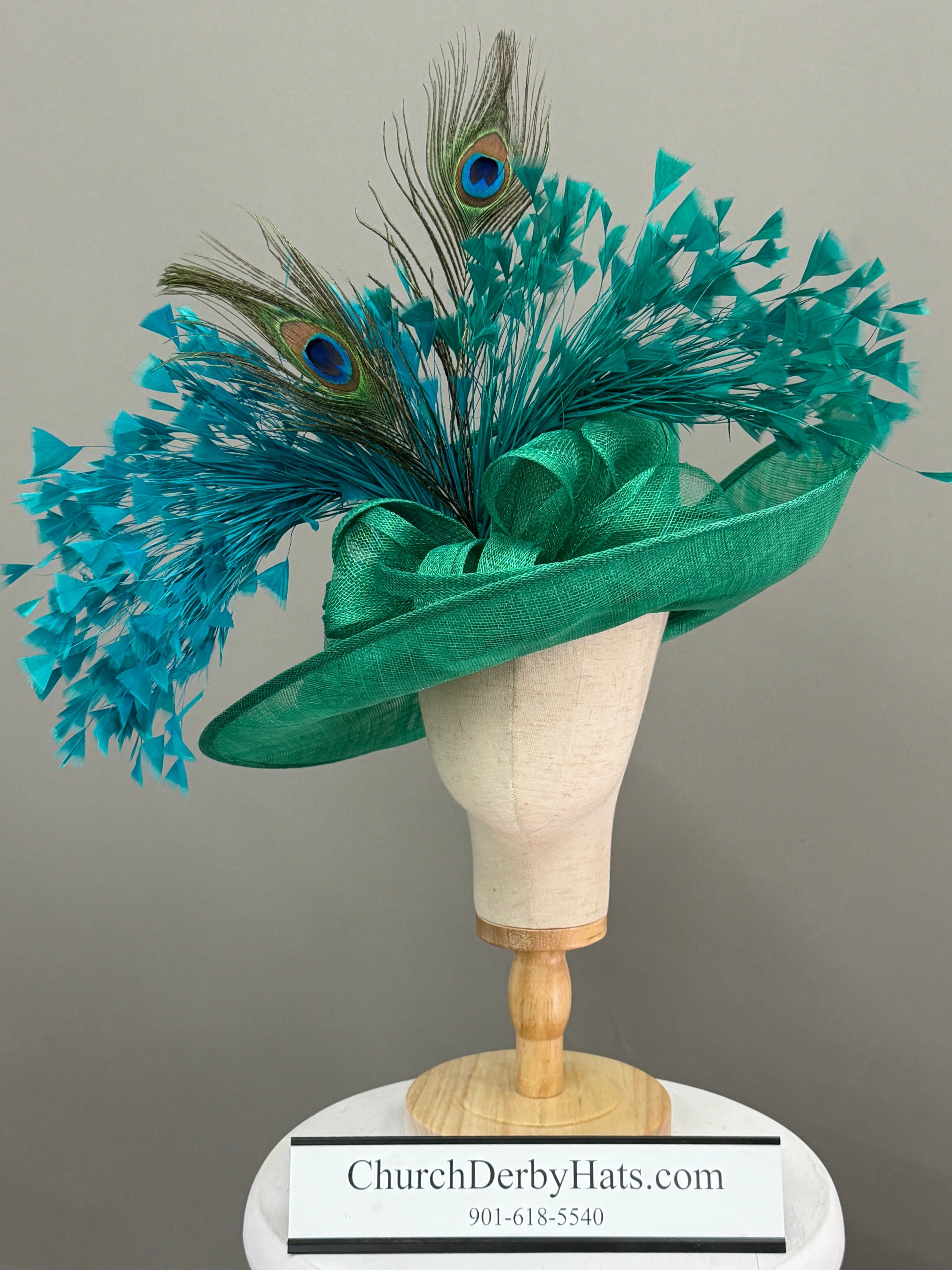 Olivia Green - Kentucky Derby Hat