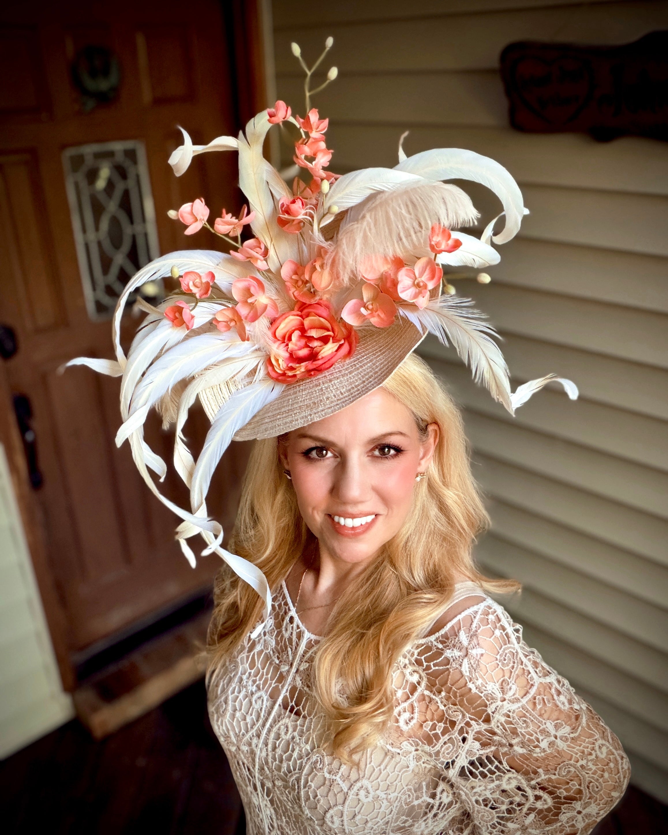 Lady Consuelo - Church Derby Fascinator Hat