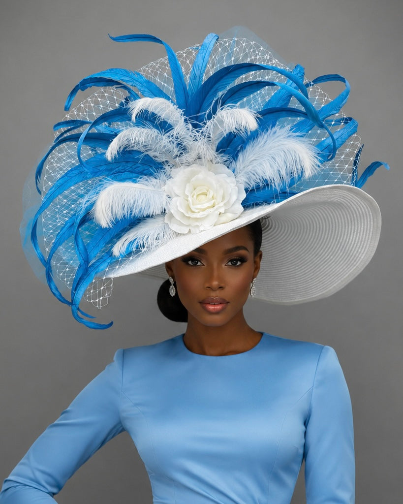 Ieena Blue - Kentucky Derby Hat