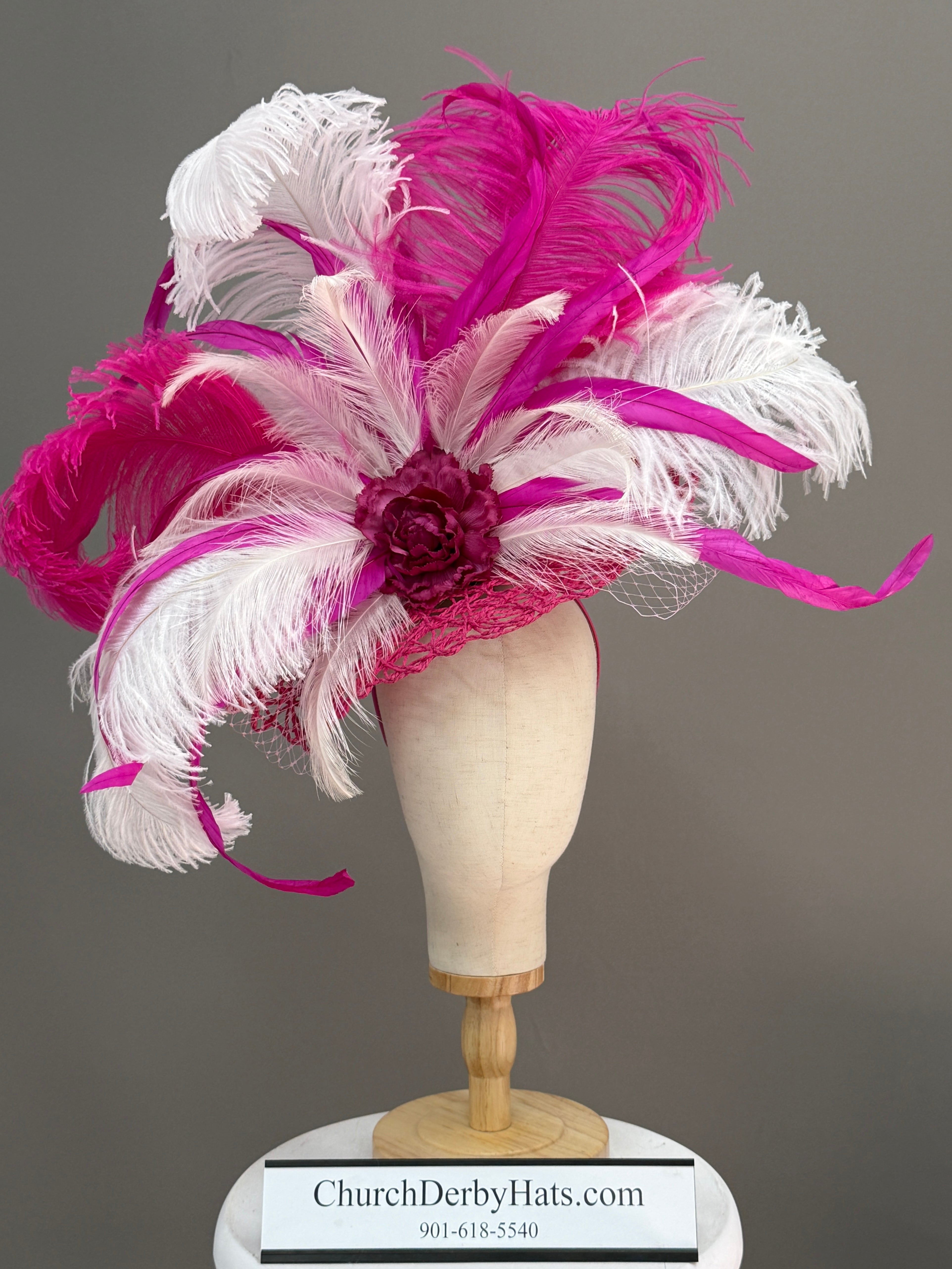 Amanda Pink - Kentucky Derby Hat