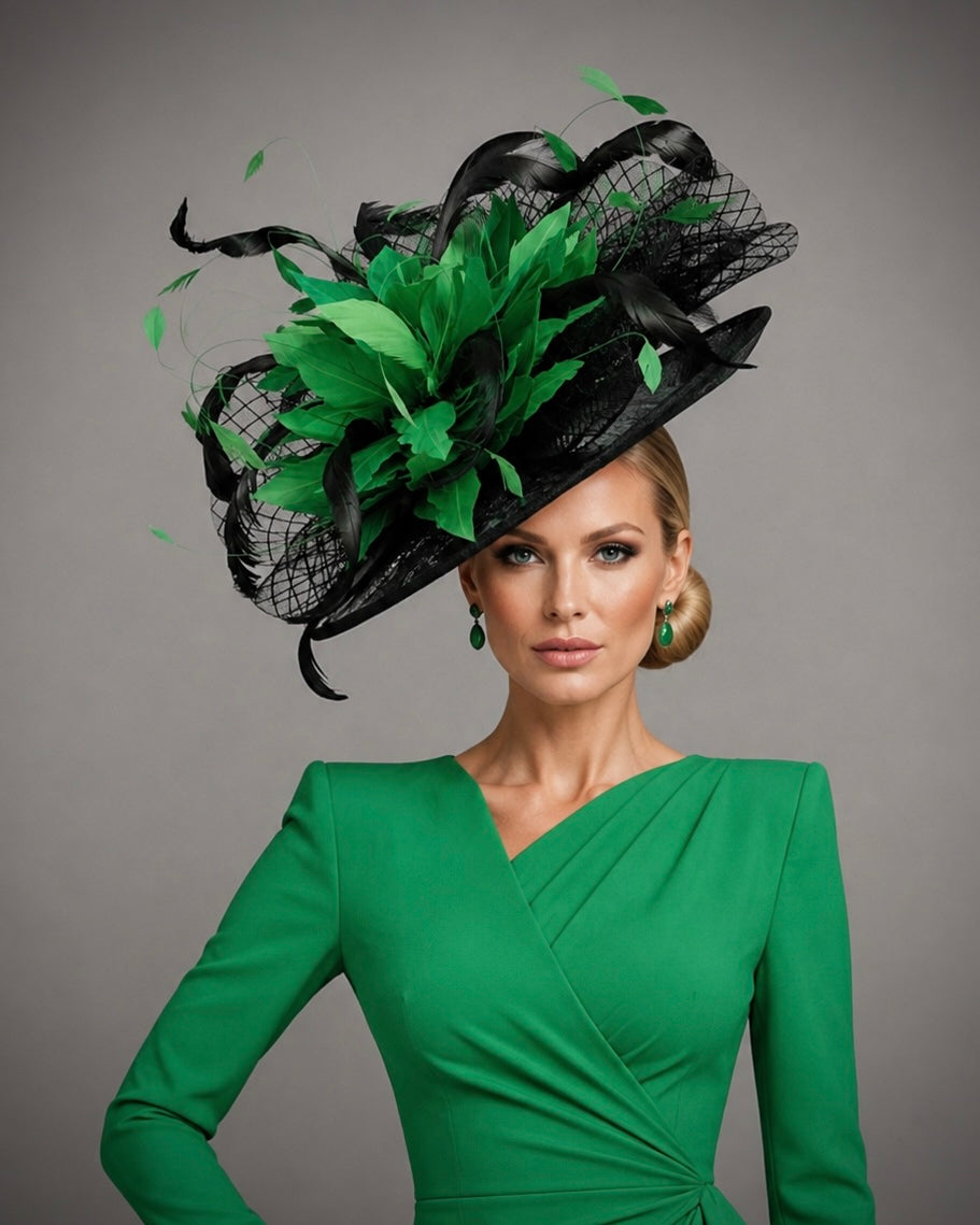 Alphaba Fascinator on Headband