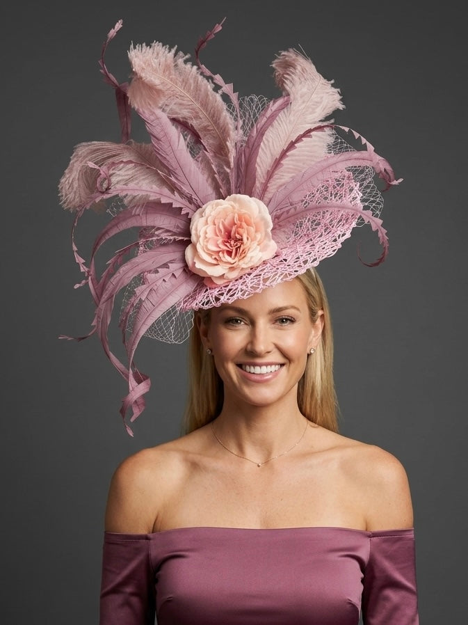 Natalie Blush - Kentucky Derby Hat