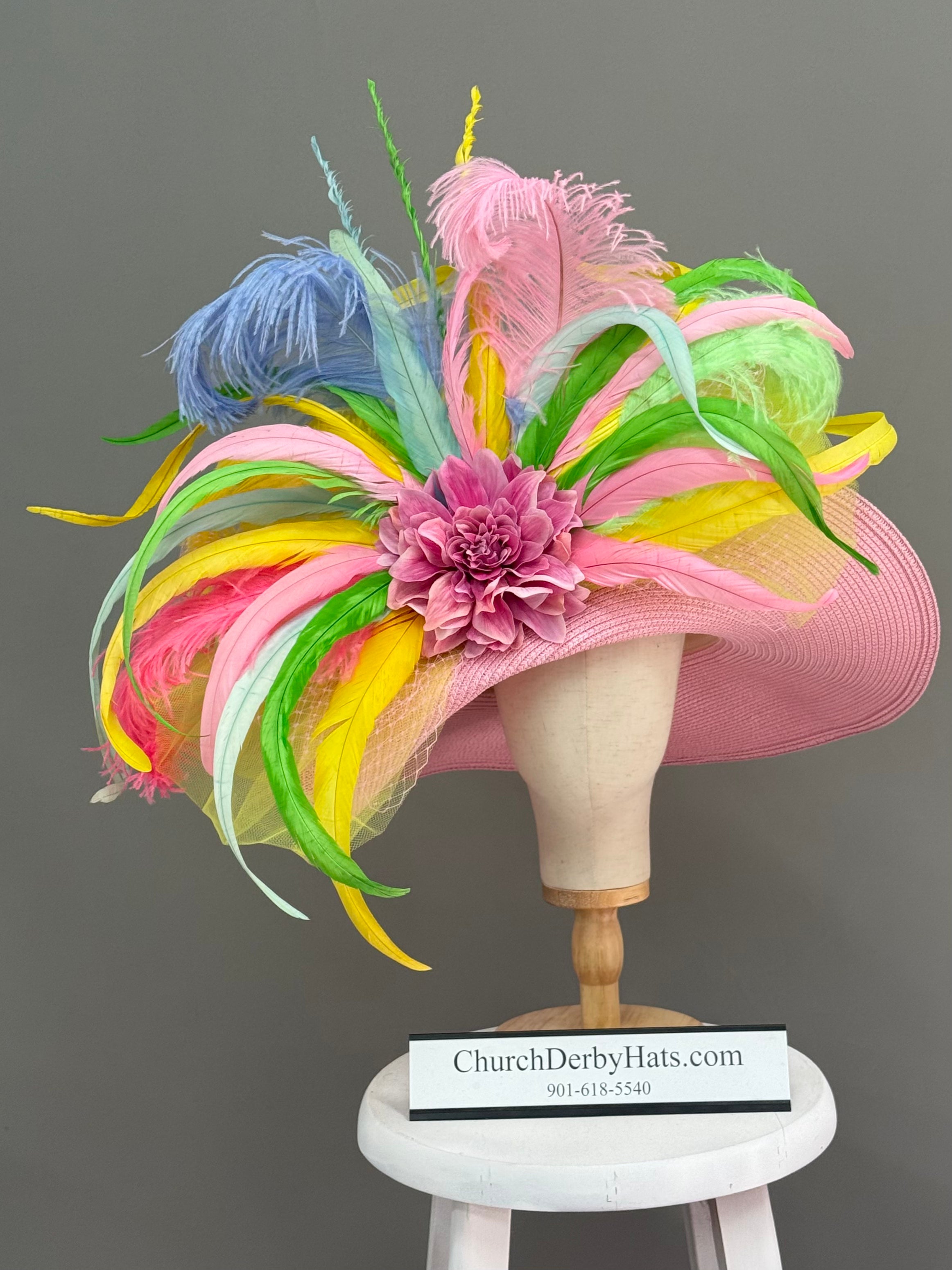 Spring Tea - Kentucky Derby Hat