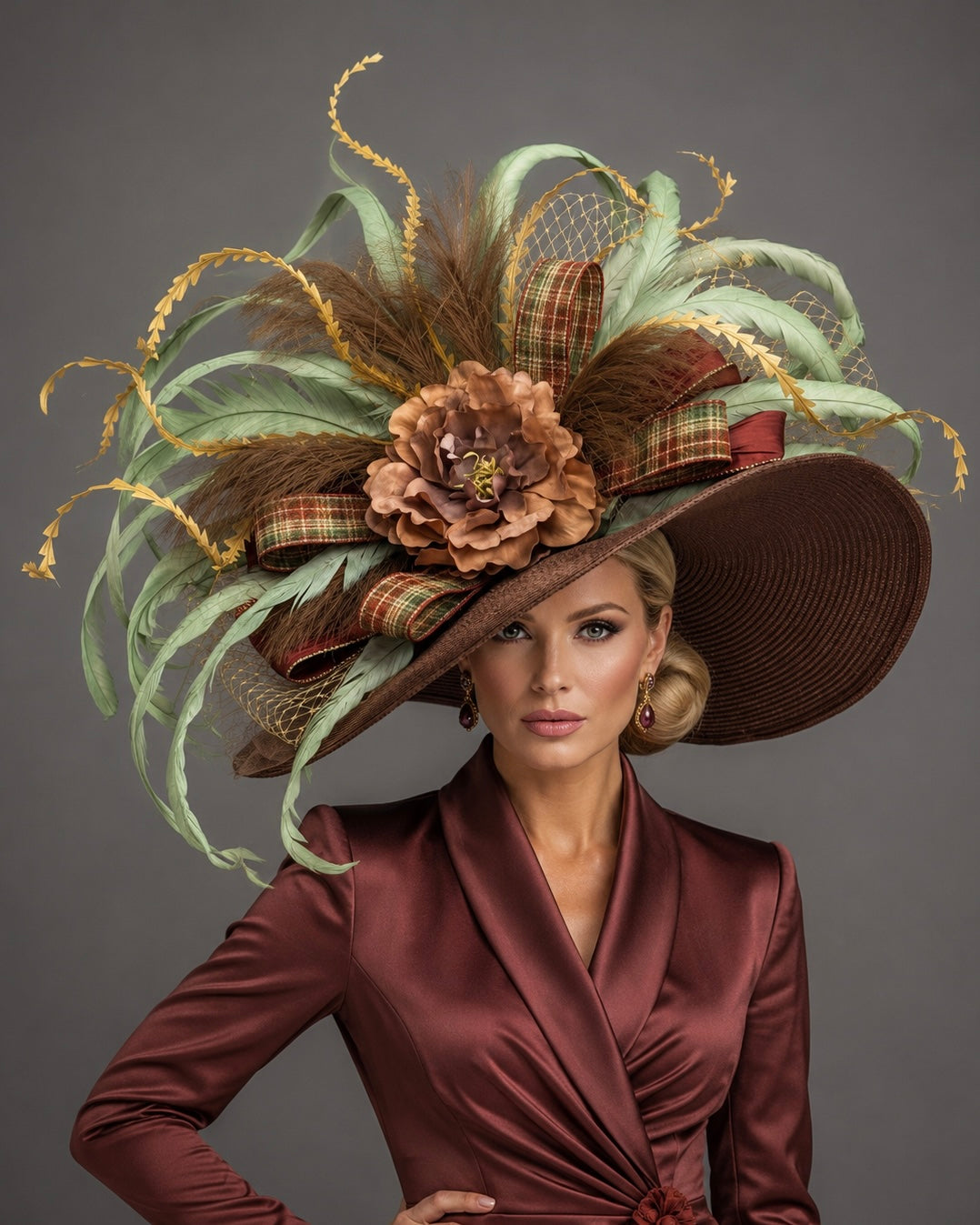 Magnificent - Church Derby Hat