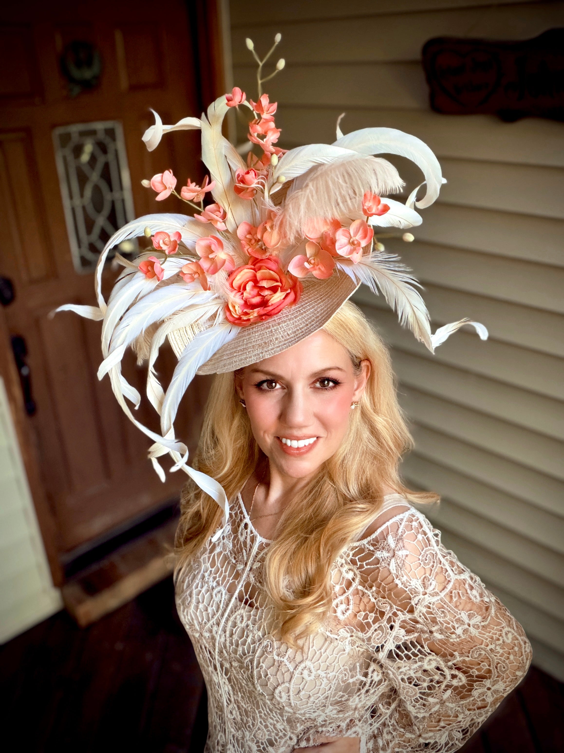 Lady Consuelo - Church Derby Fascinator Hat