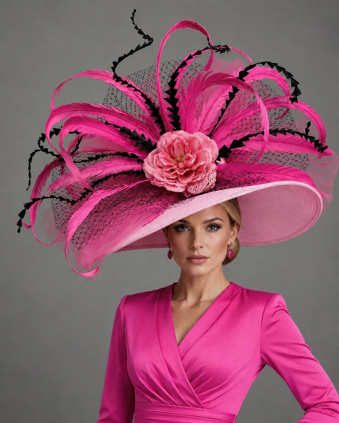 Pink Panther - Kentucky Derby Hat