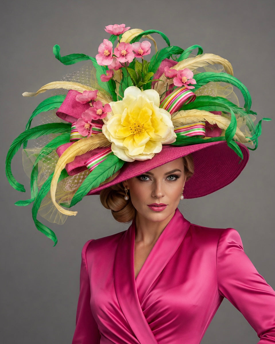 Oaks - Kentucky Derby Hat - Church Hat