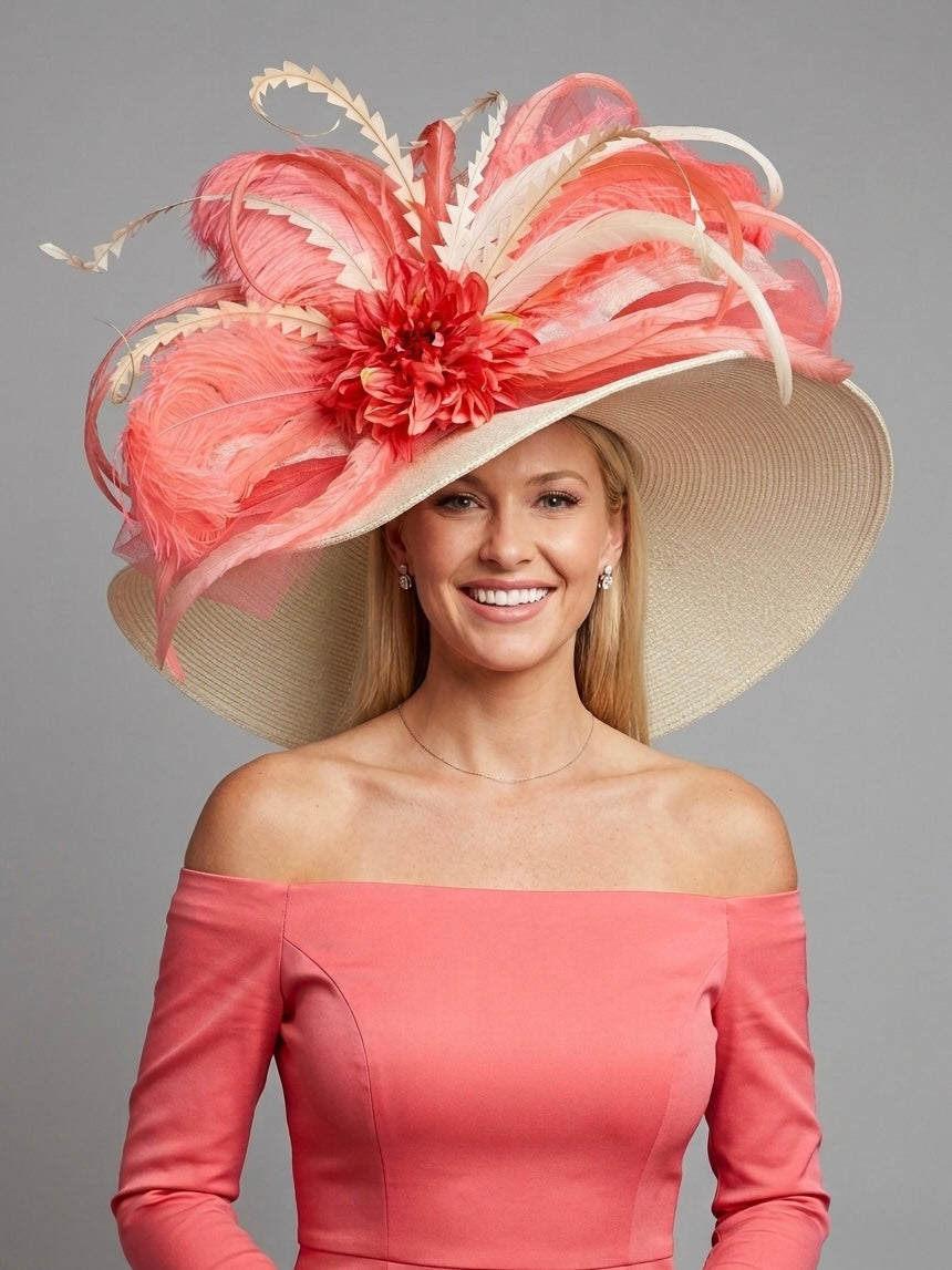 Coralina - Kentucky Derby Hat