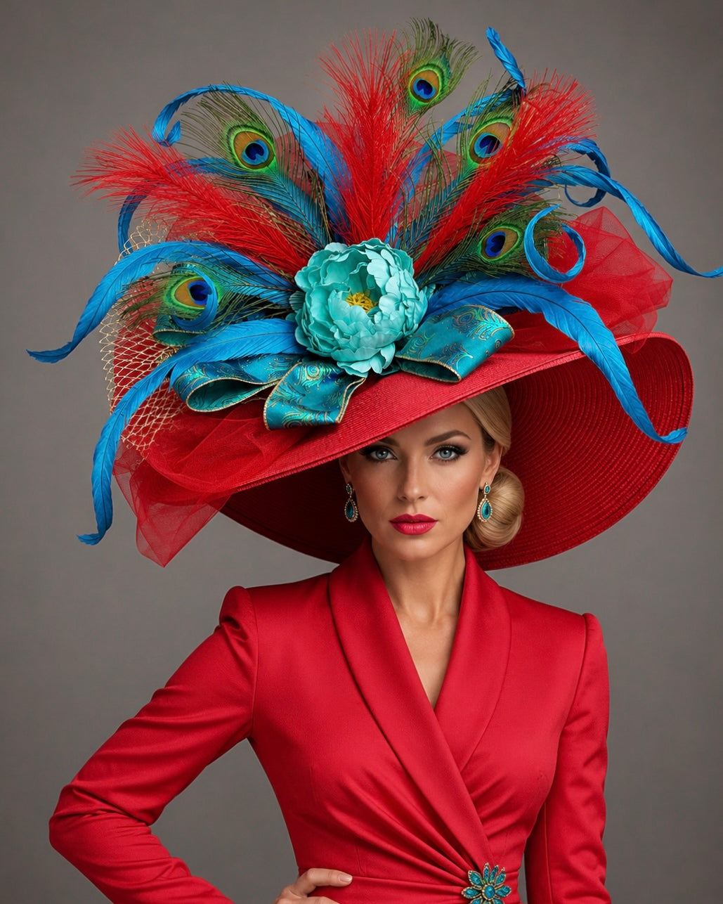 Something Blue - Kentucky Derby Hat