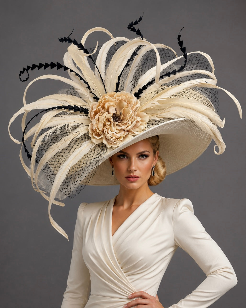Crème brûlée - Women’s Dressy Hat