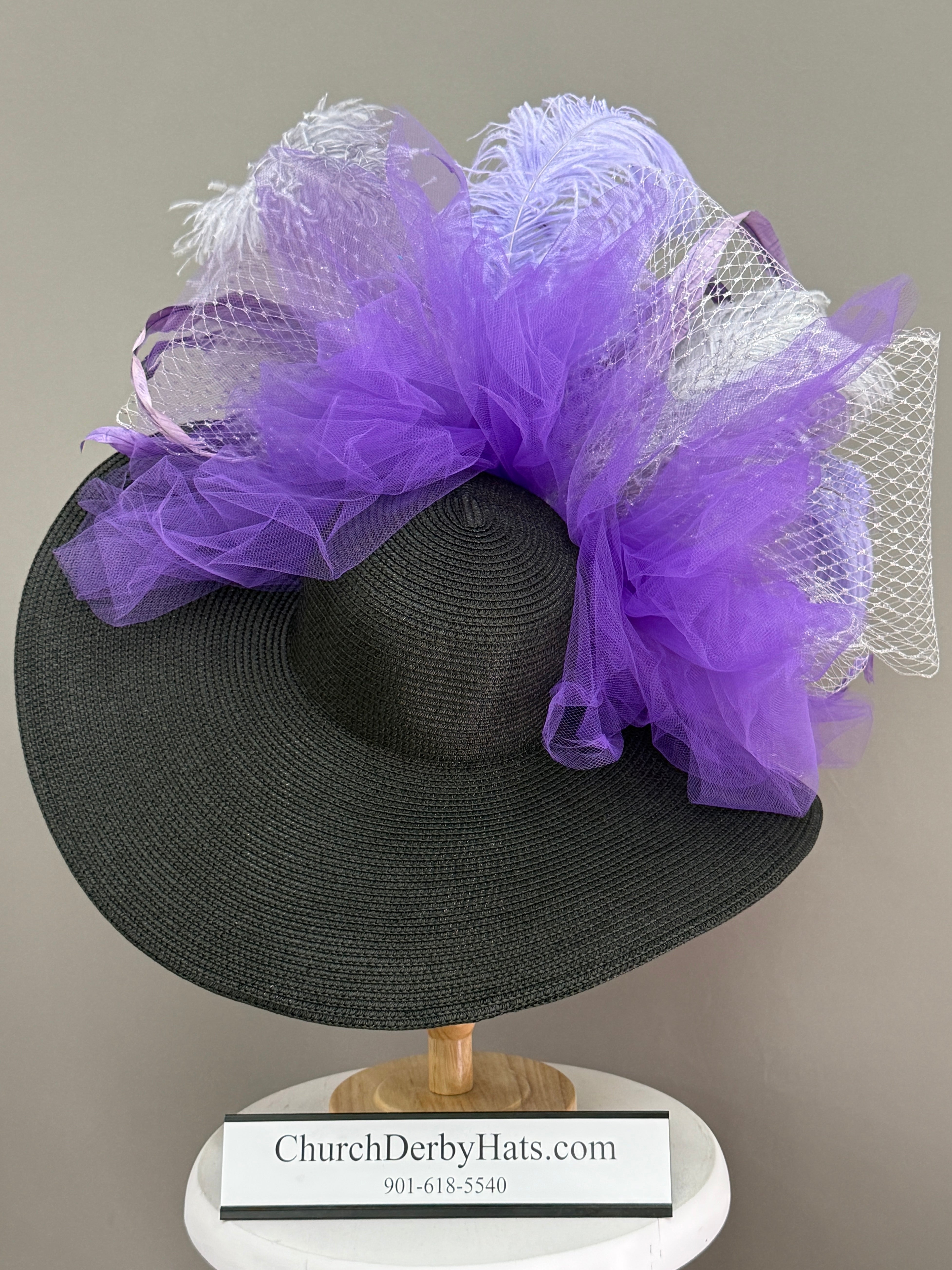 Georgia Purple - Kentucky Derby Hat