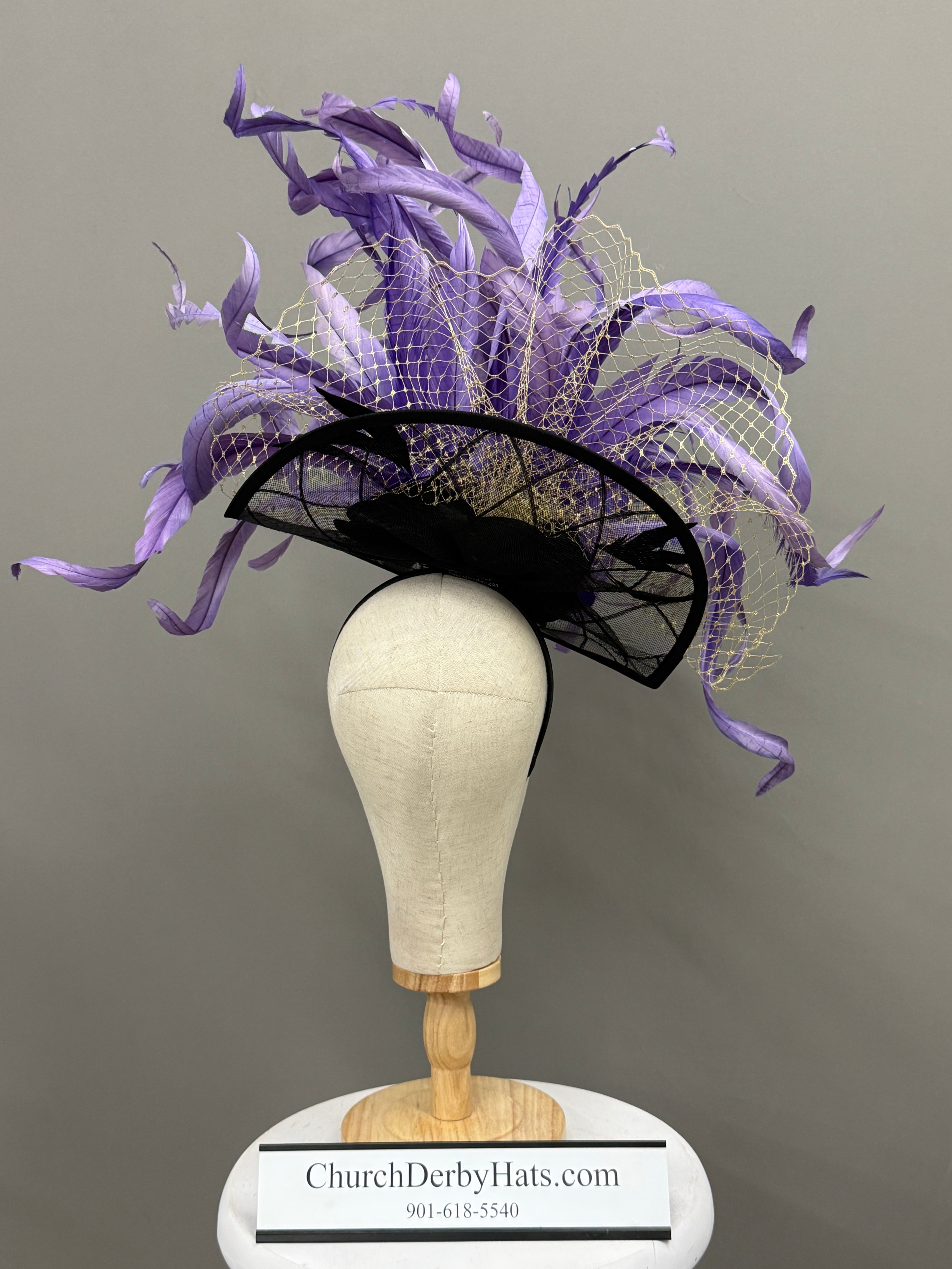 Purple Rose - Kentucky Derby Hat