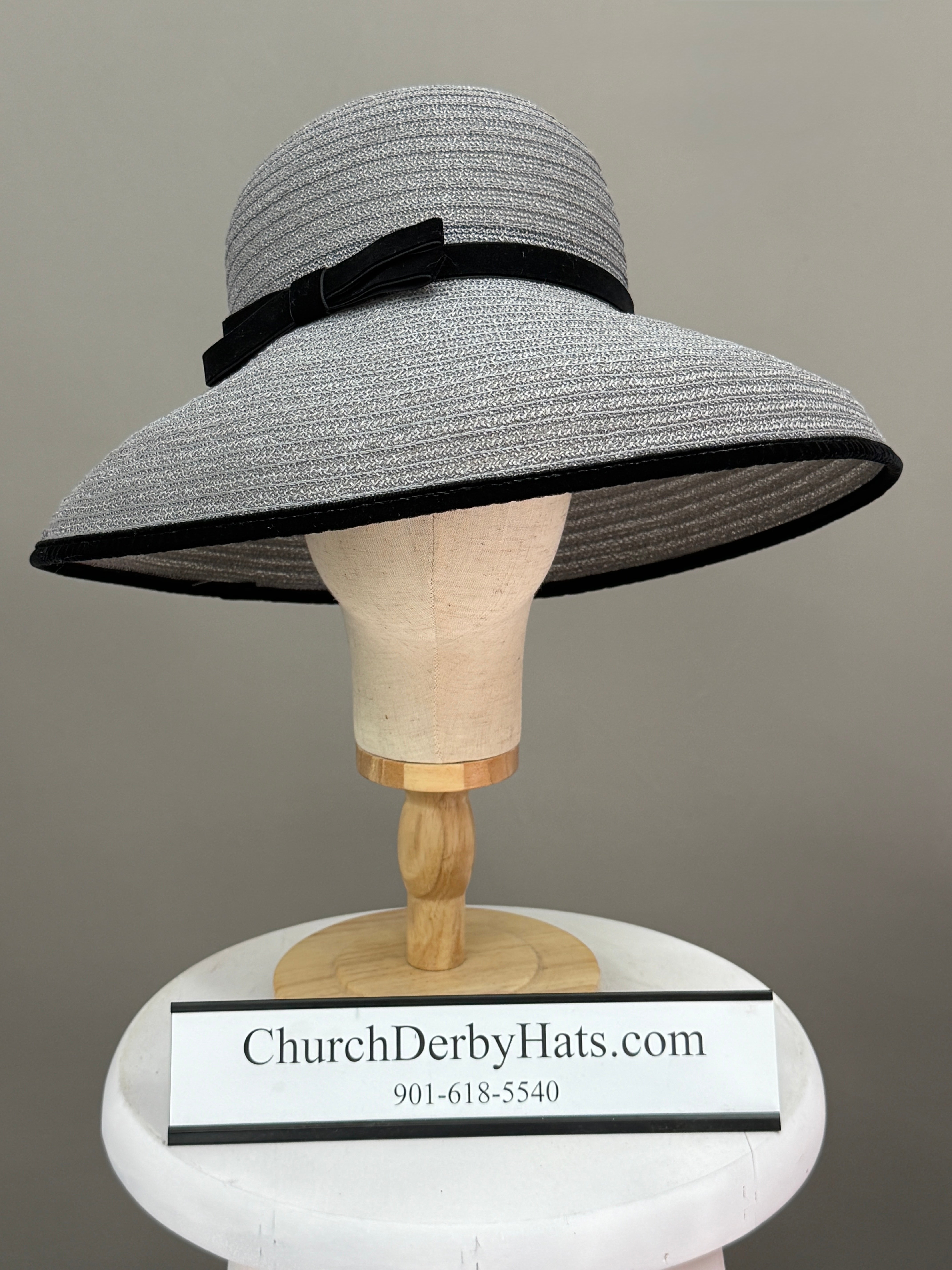 Velvet Chic Dress Hat - Kentucky Derby Hat