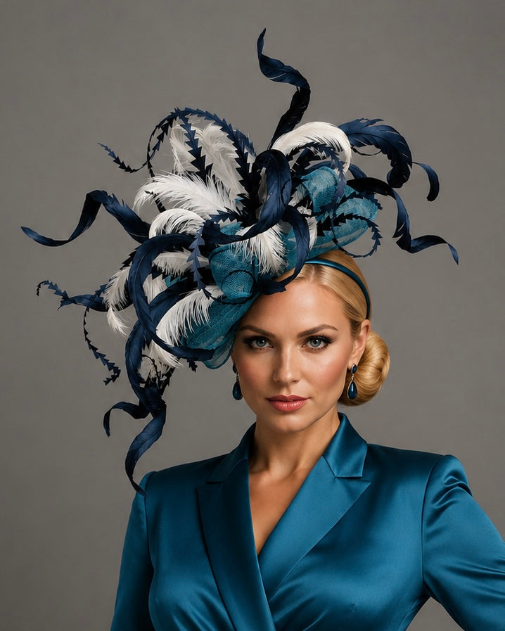 Marina Fascinator - Church Derby Hat