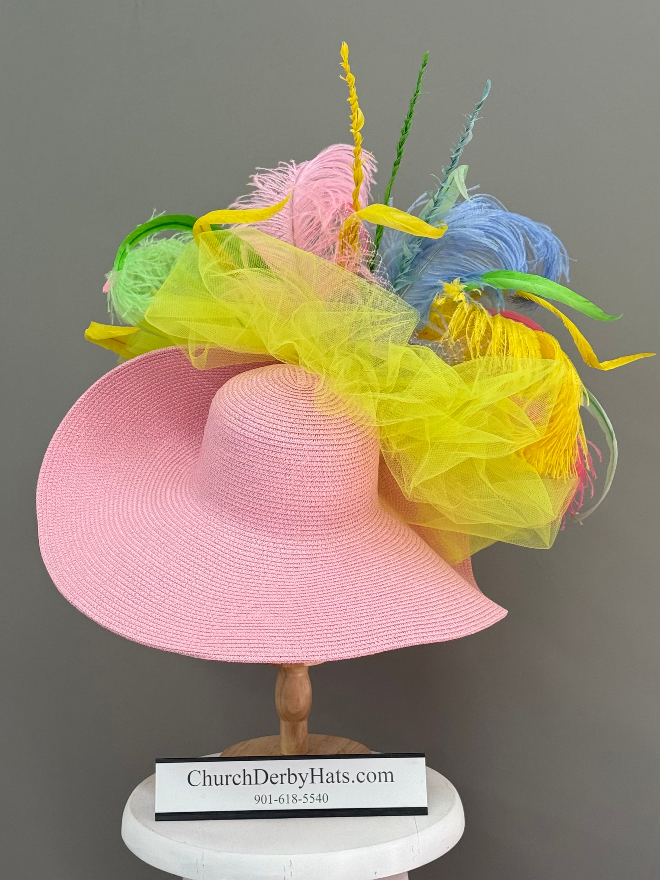 Spring Tea - Kentucky Derby Hat