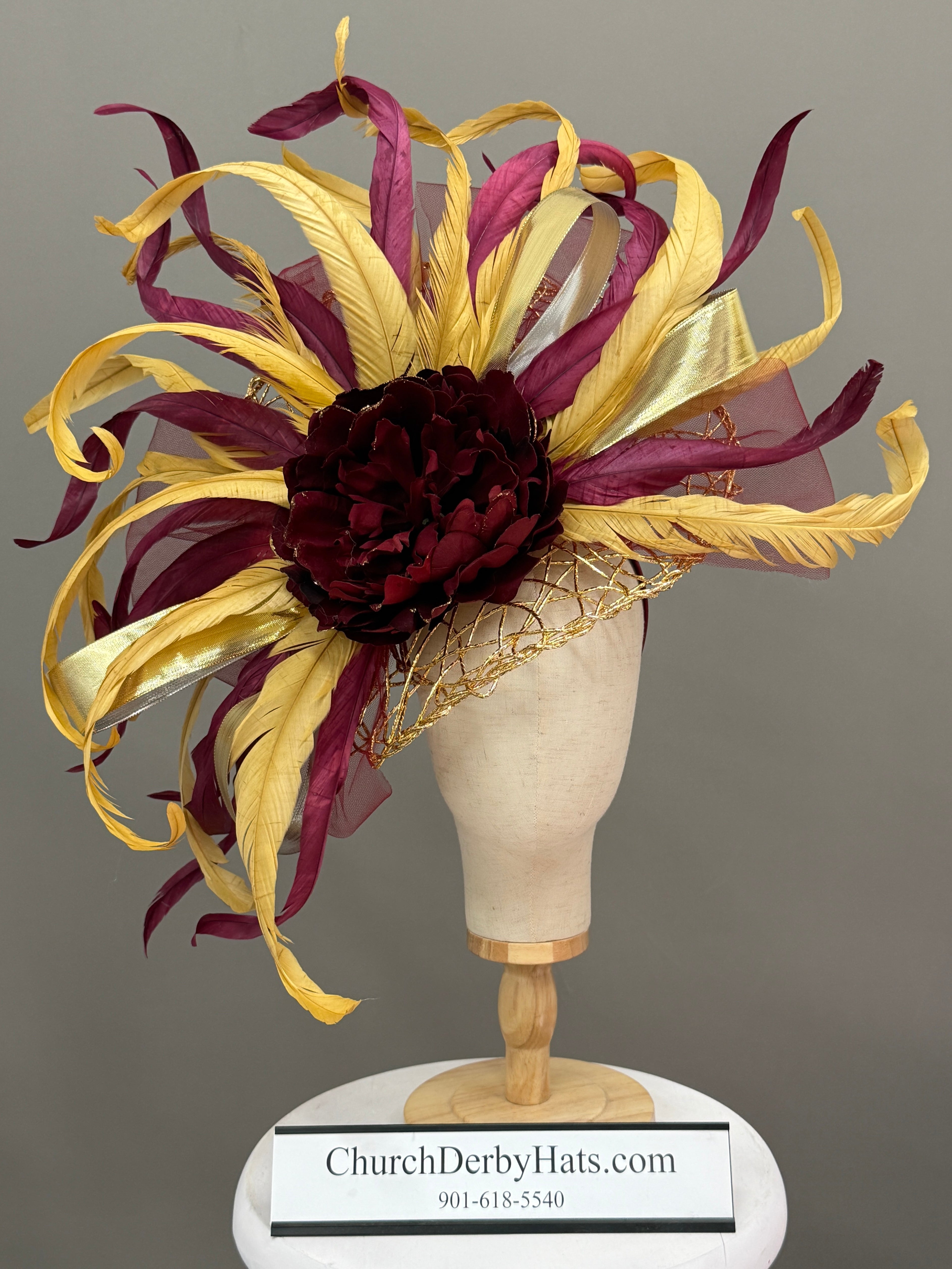 Queen of the Nile - Kentucky Derby Hat
