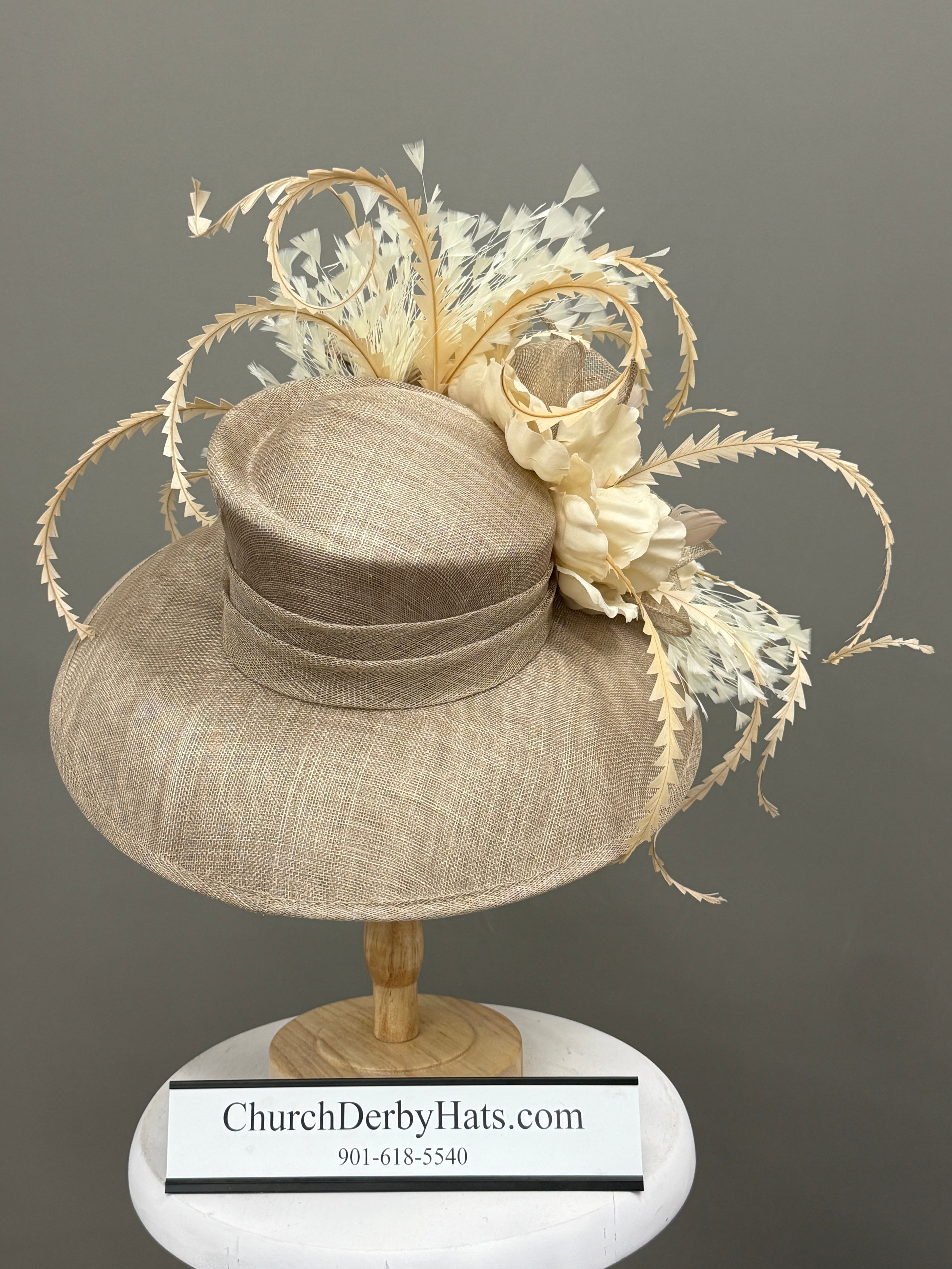Lavinia Sinamay - Kentucky Derby Hat