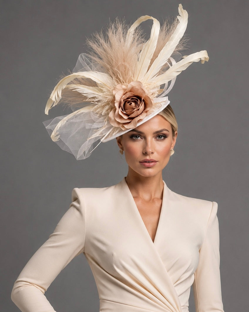 Pierre - Church Derby Fascinator Hat