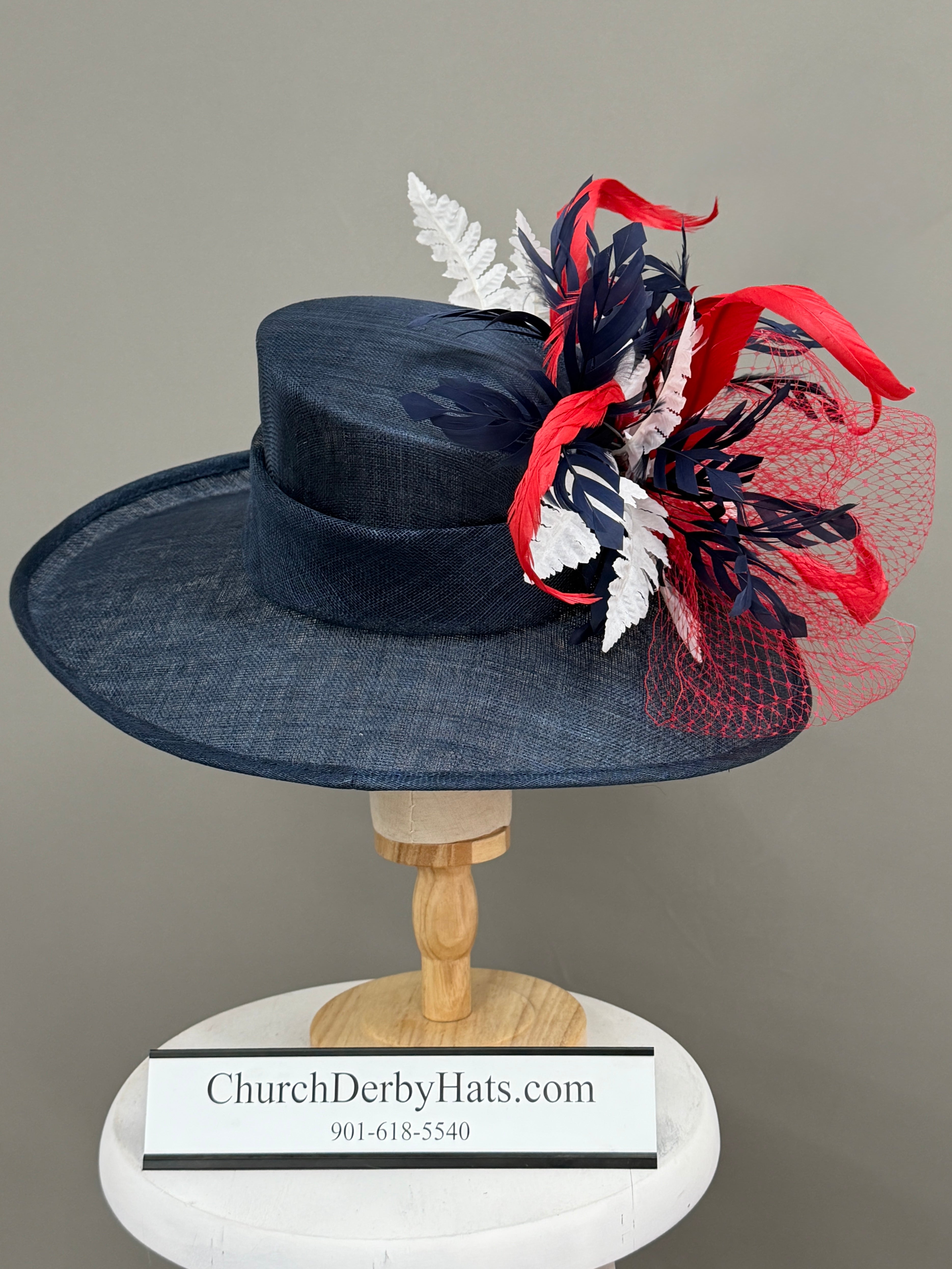 Betsy Ross - Dress Sinamay Hat