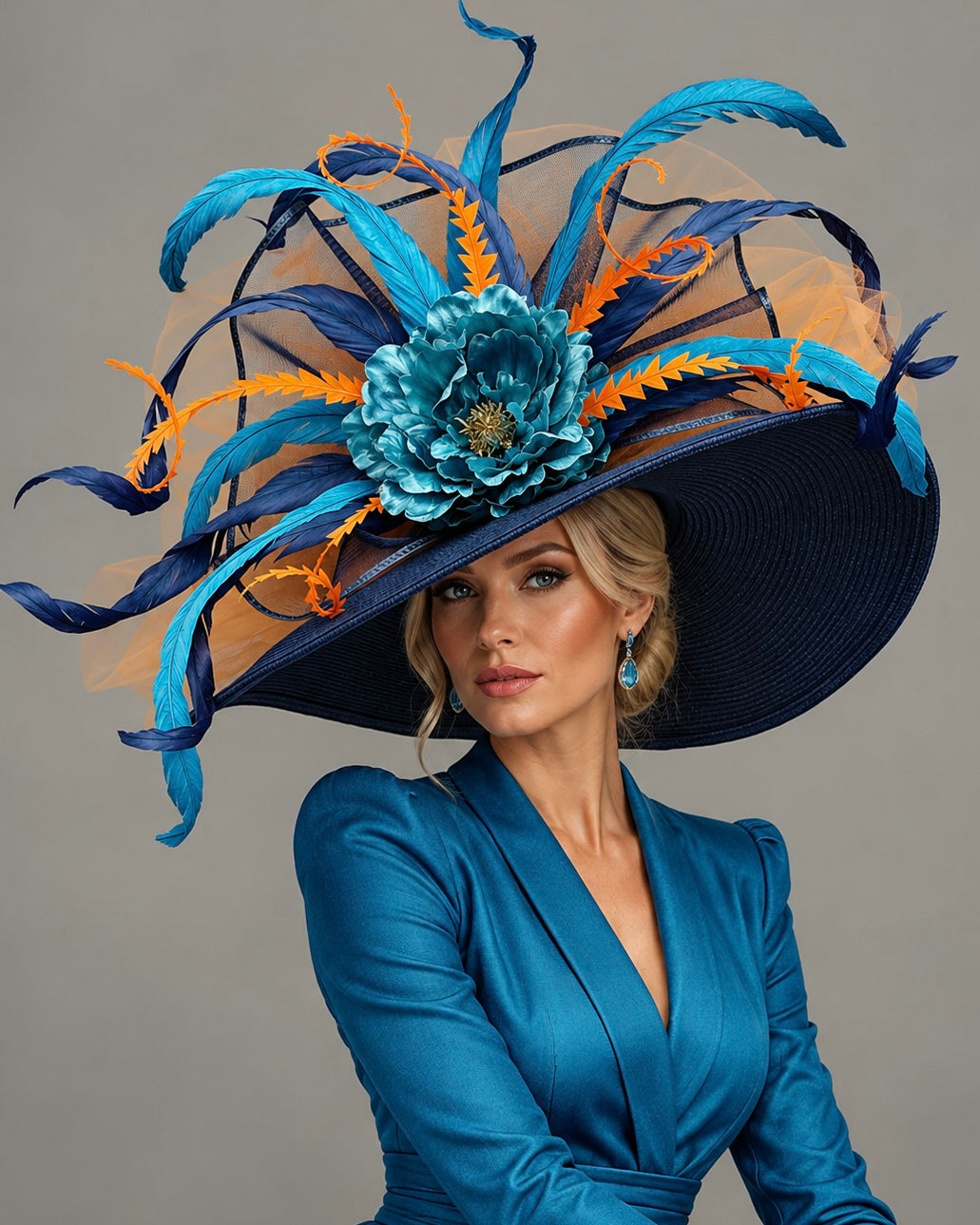 Lorine - Kentucky Derby Hat - Church Derby Hat