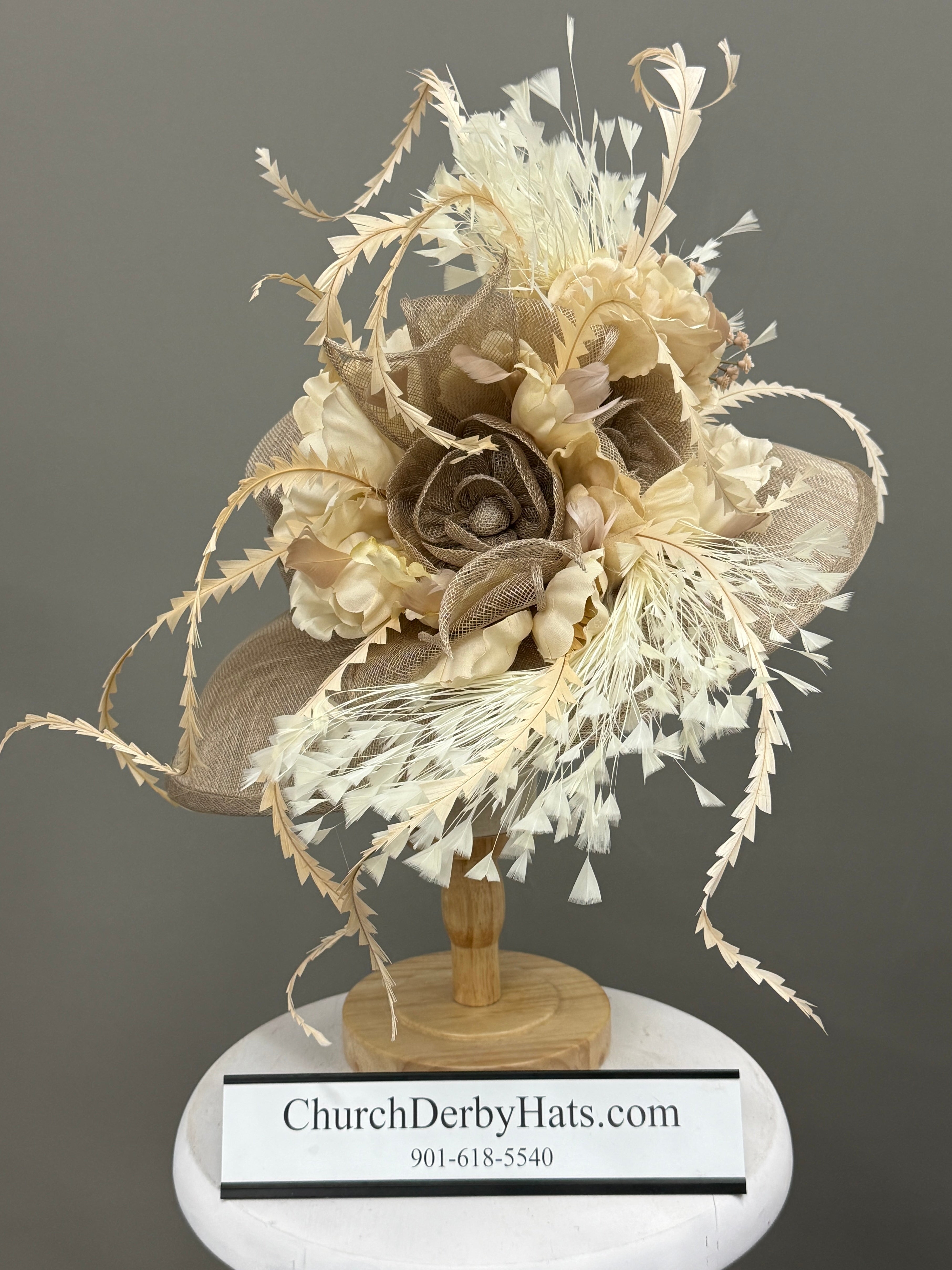 Lavinia Sinamay - Kentucky Derby Hat