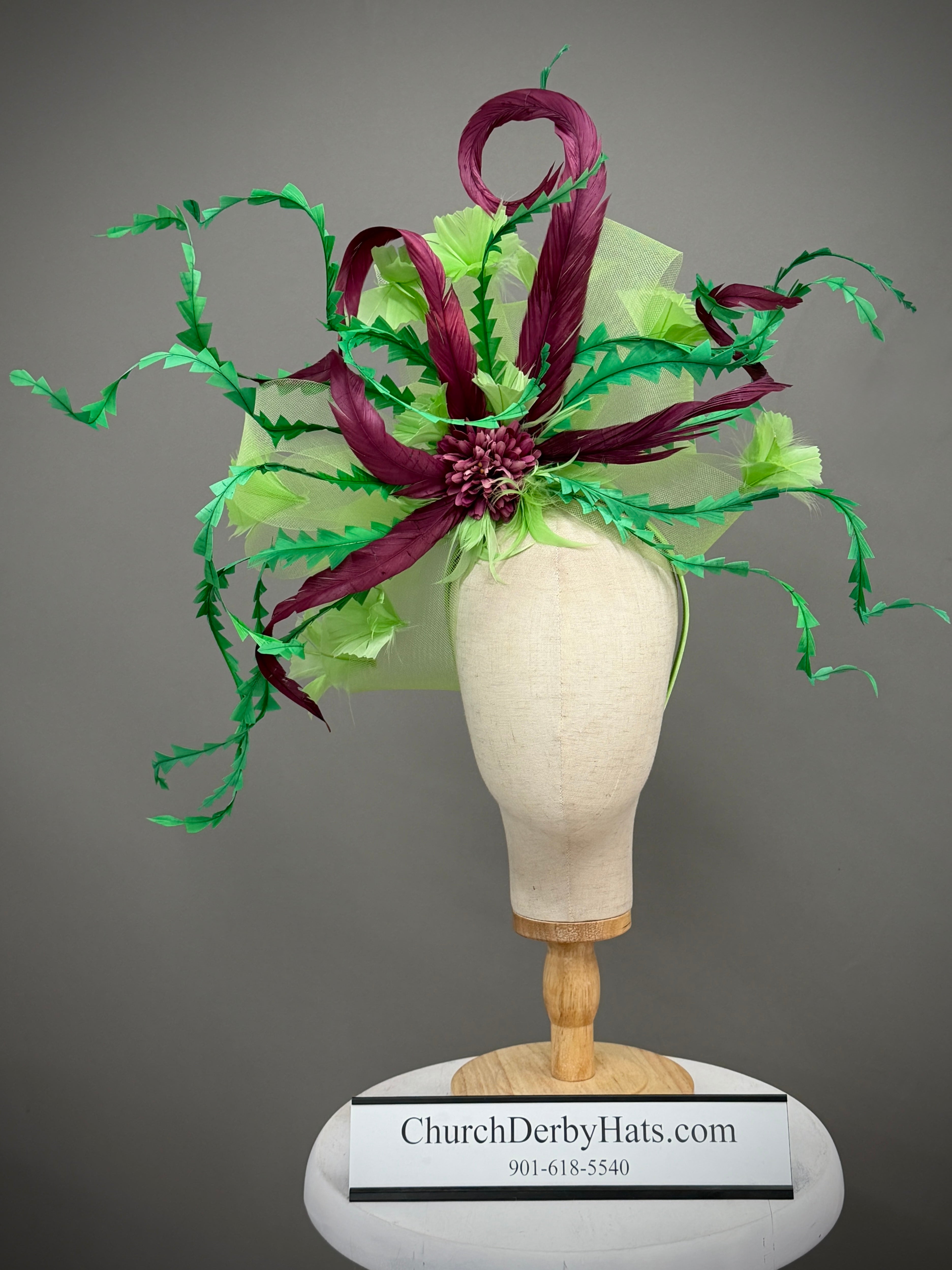 Laroo Fascinator - Church Derby Hats