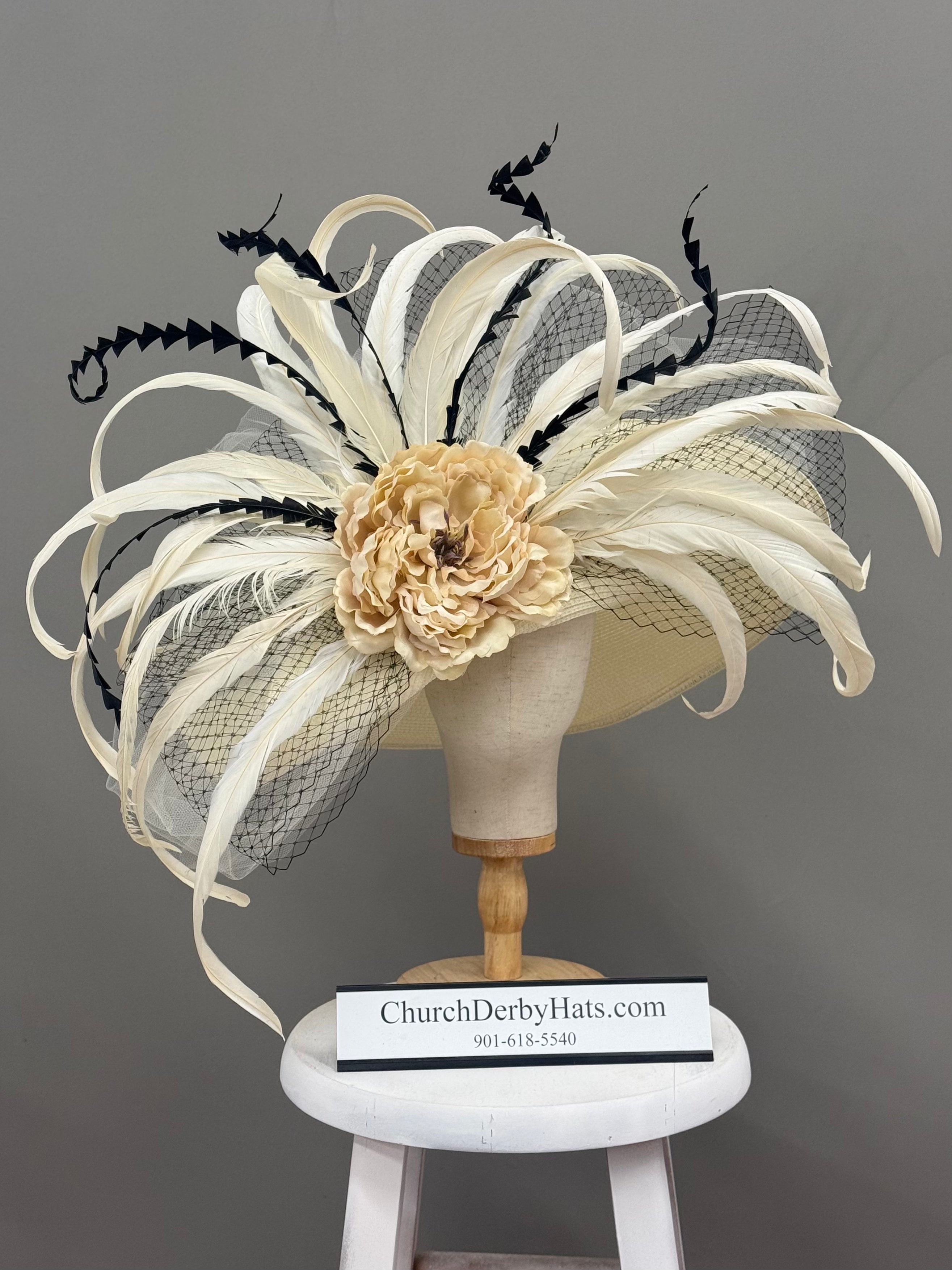 Crème brûlée - Women’s Dressy Hat