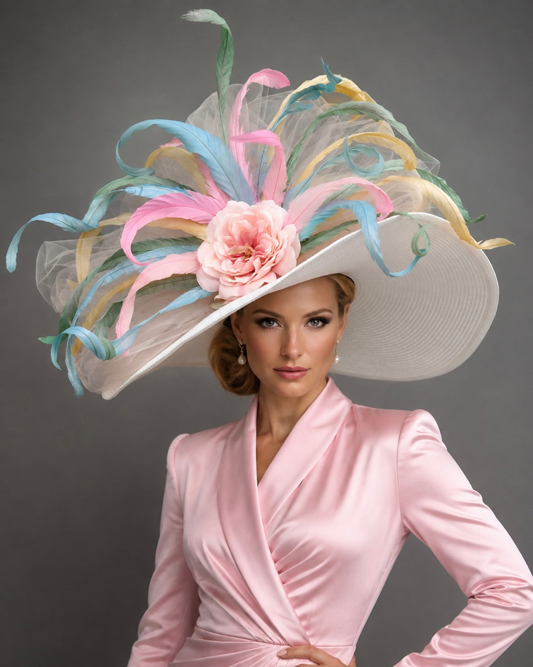 Pastel - Kentucky Derby Hat