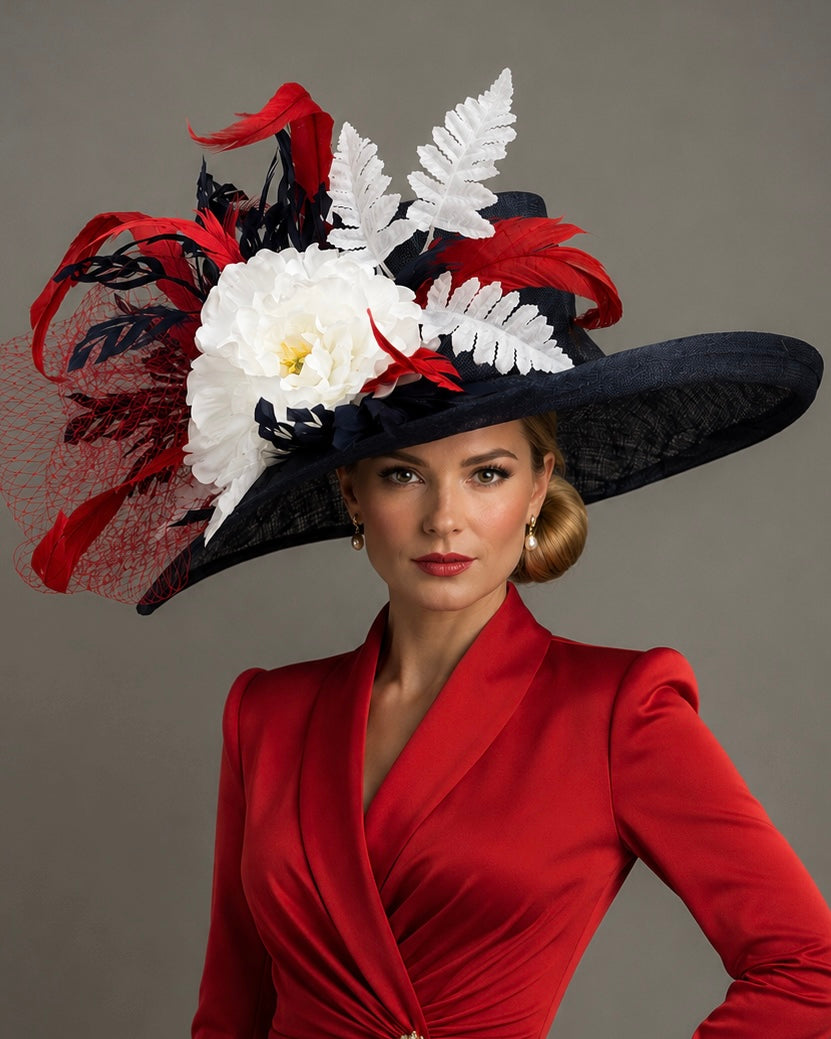 Betsy Ross - Dress Sinamay Hat
