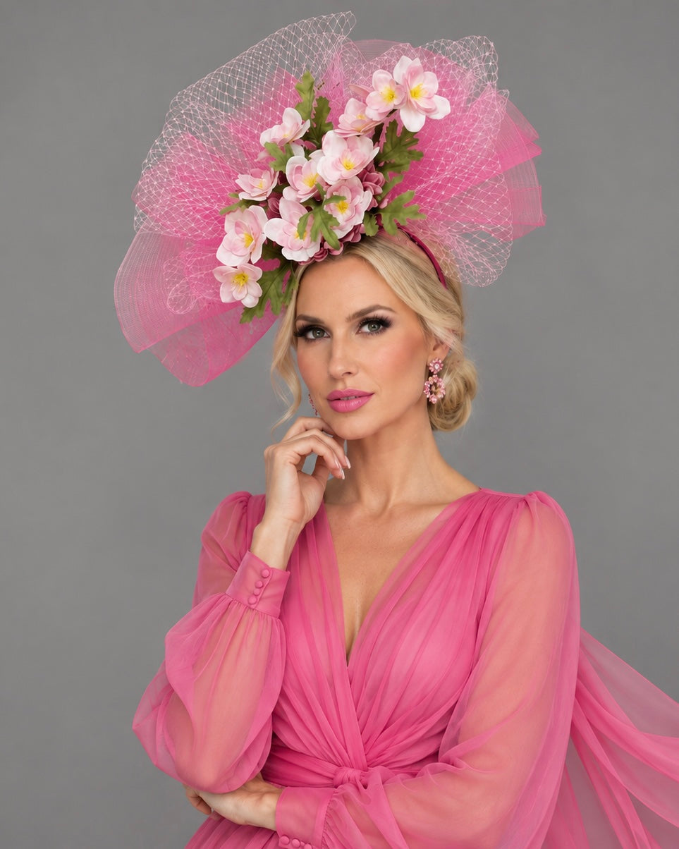 Sally Jane Fascinator on Headband
