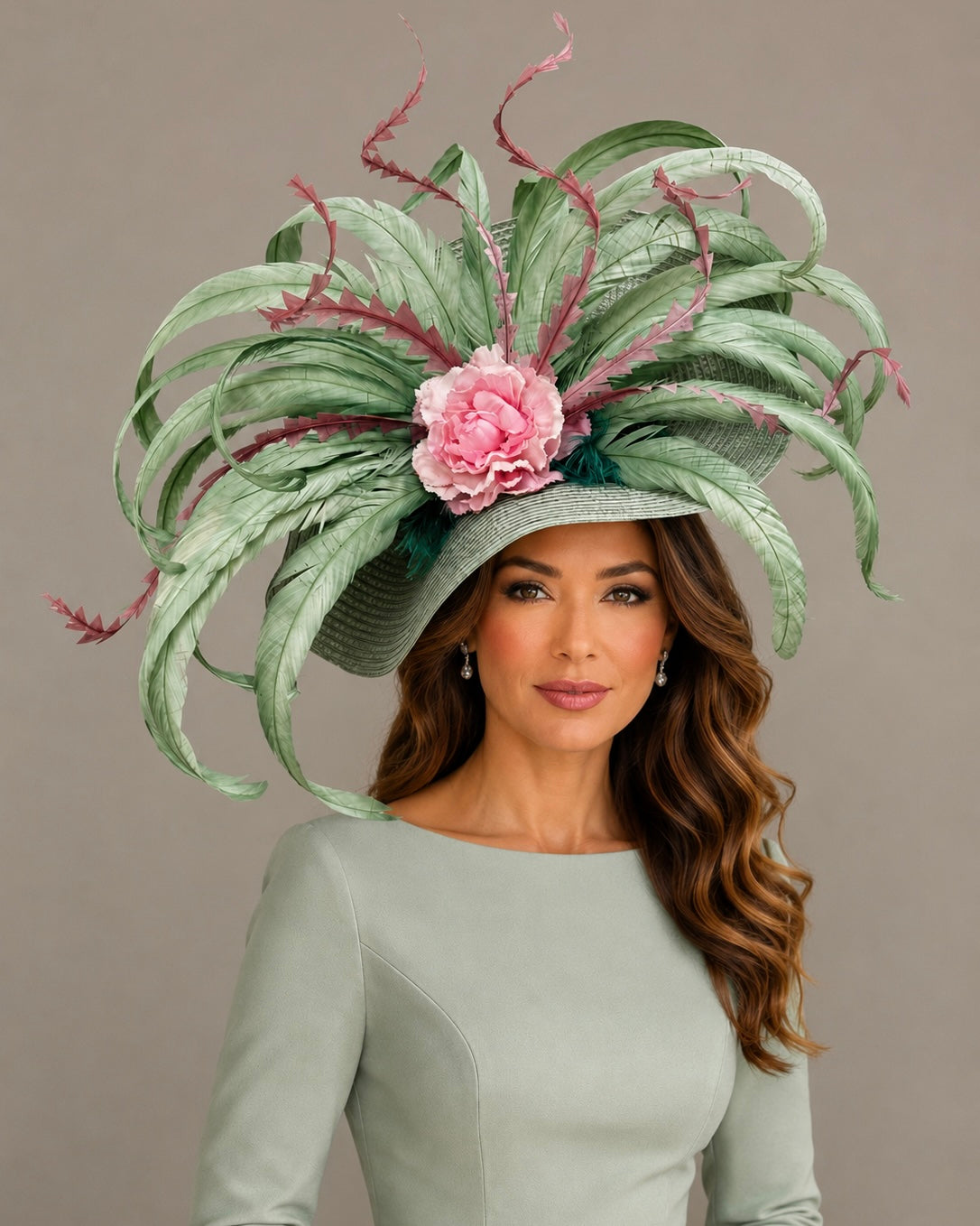 Courtyard Fascinator - Kentucky Derby Hat