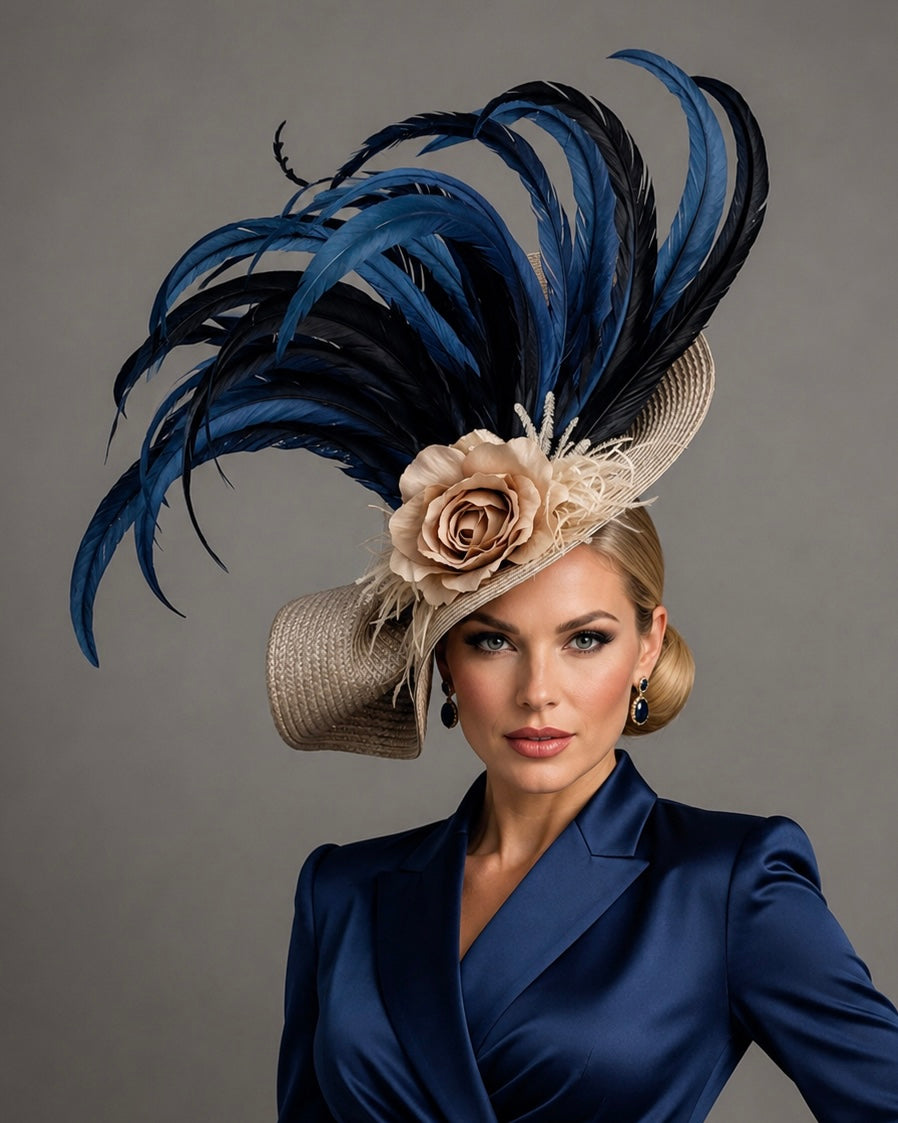 Taylor Navy - Church Derby Hat