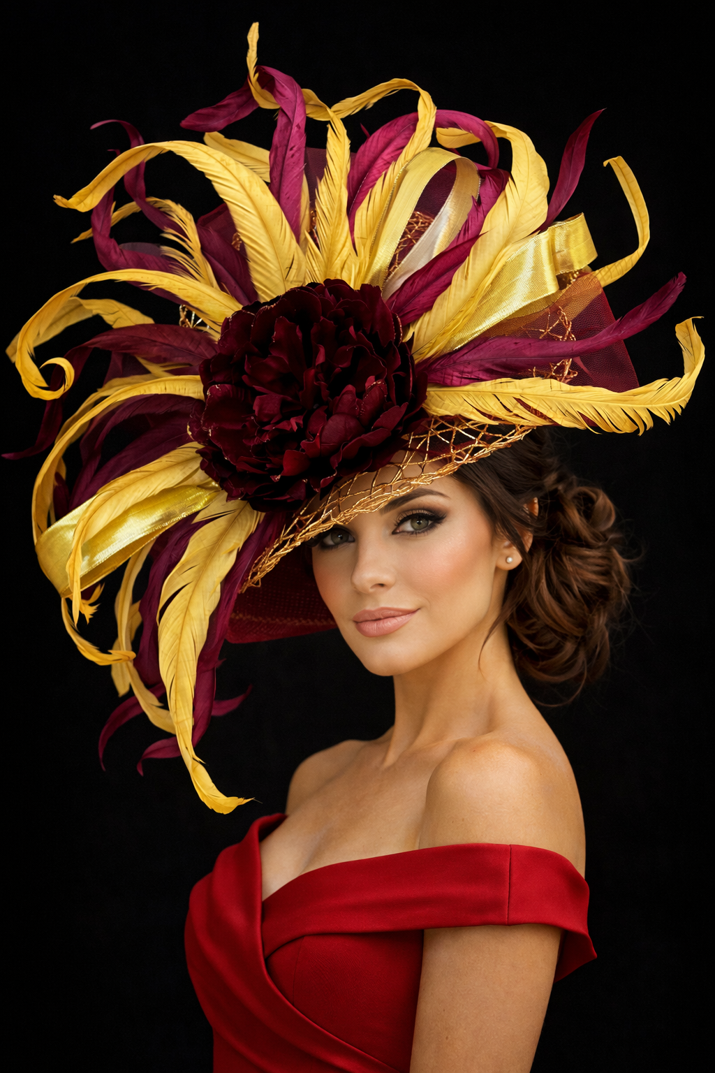 Queen of the Nile - Kentucky Derby Hat