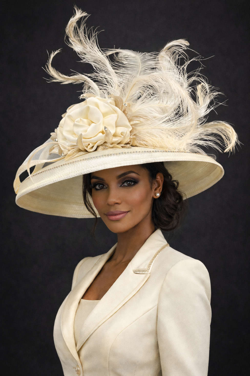 Mary Ivory - Church Hat - Kentucky Derby Hat