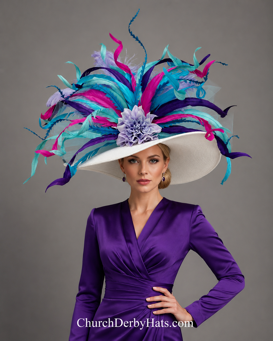 Color Me Beautiful - Kentucky Derby Hat