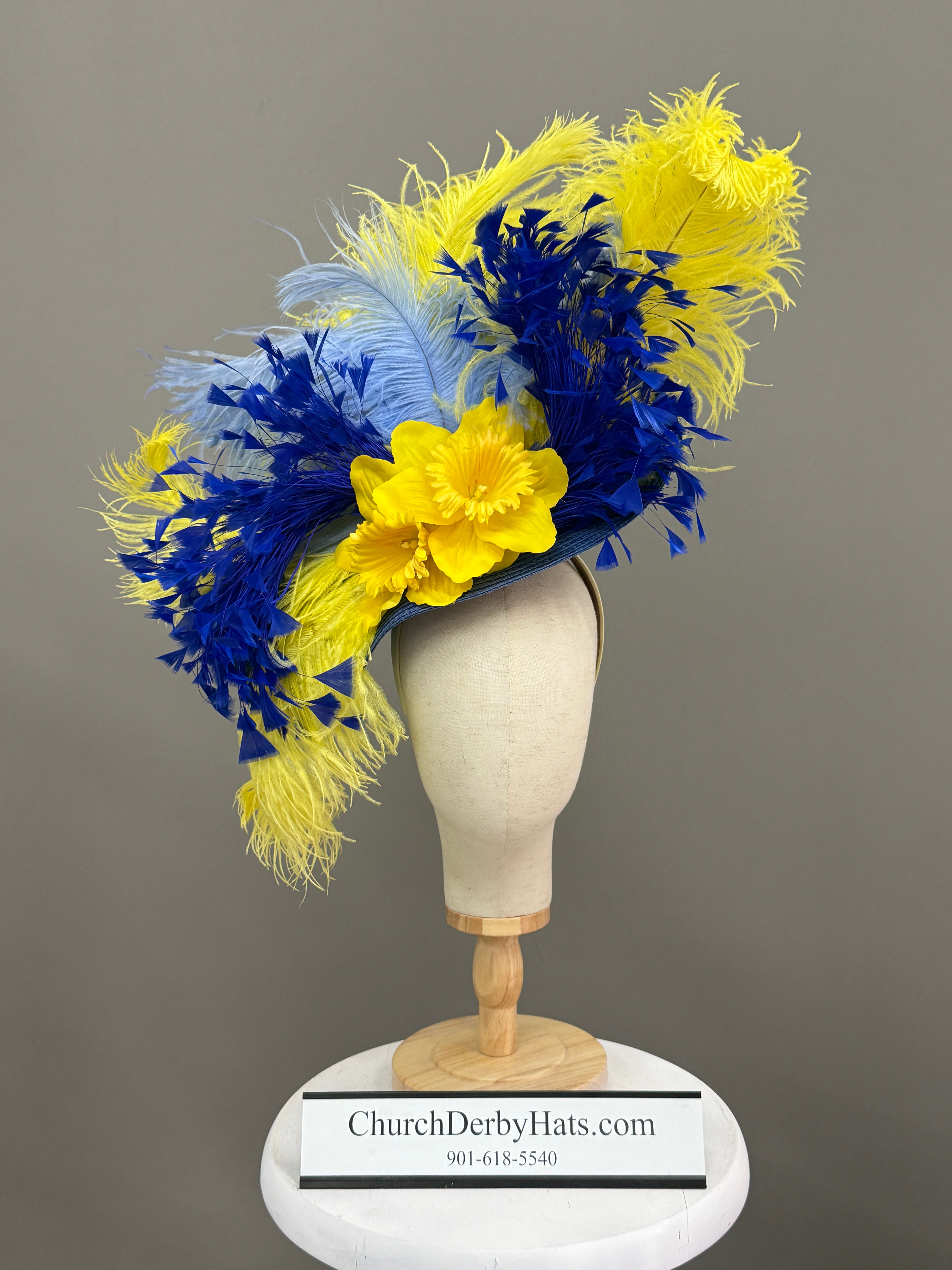 May Fascinator - Kentucky Derby Hat