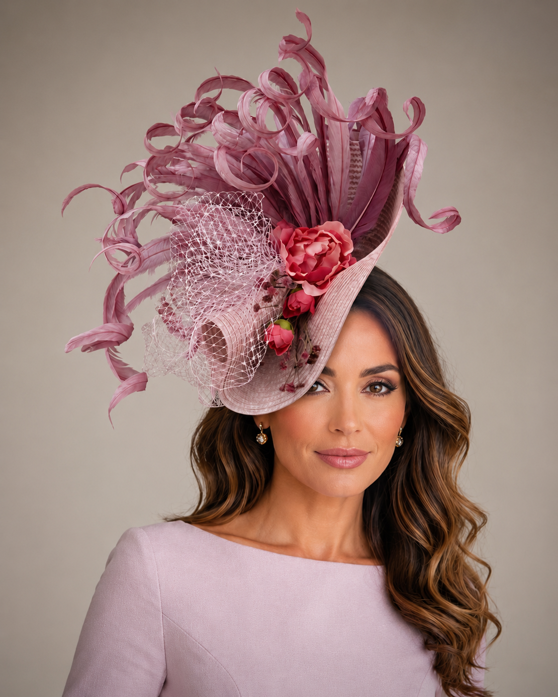 Jessica Fascinator - Church Derby Hat